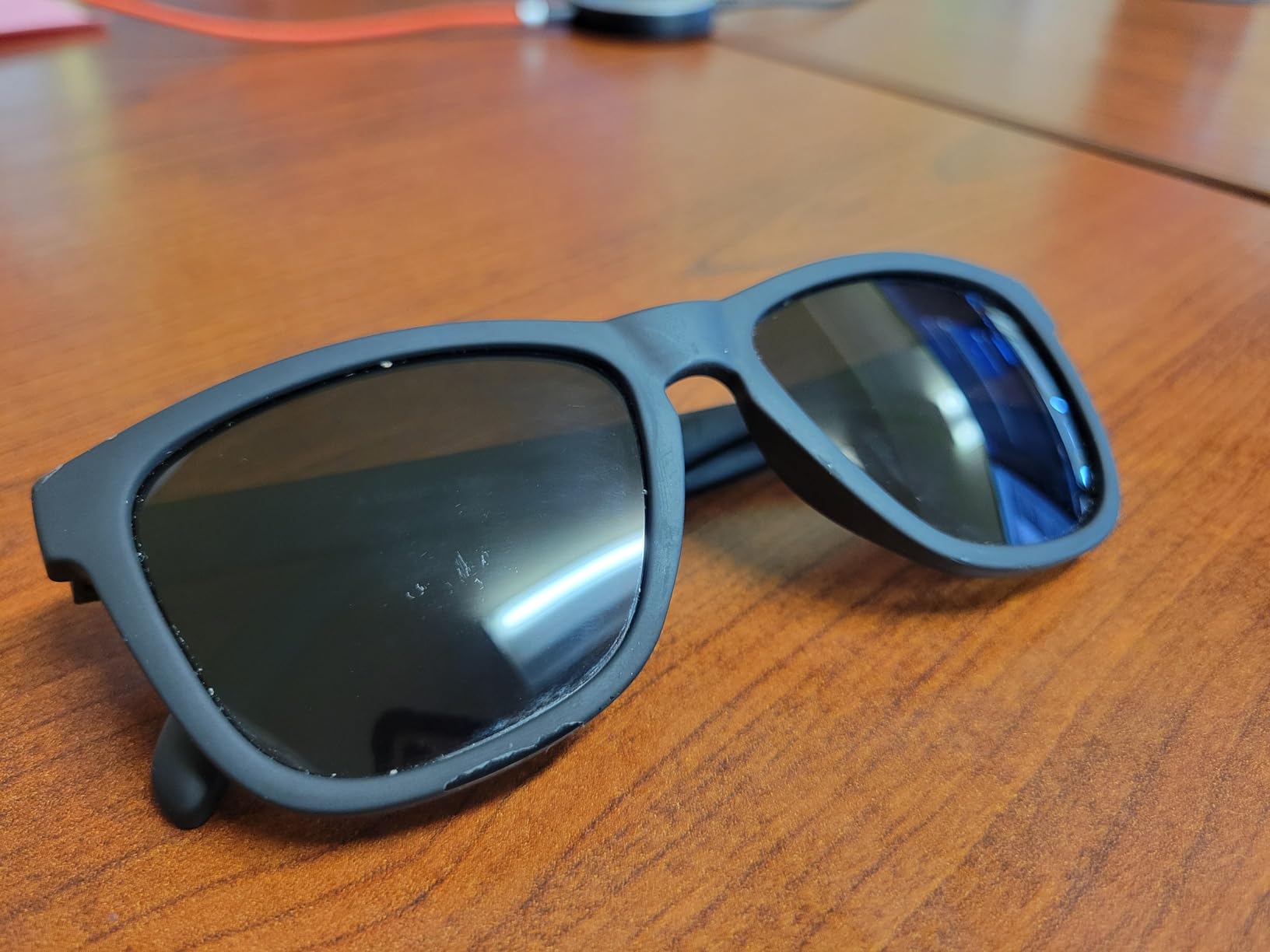A Unicorn's Calamity Polarized Sunglasses, Medium Sized (OG) | Black Solid Frames with Black Non-Reflective Glare Reducing Lenses, UV400 Protection customer photo 1