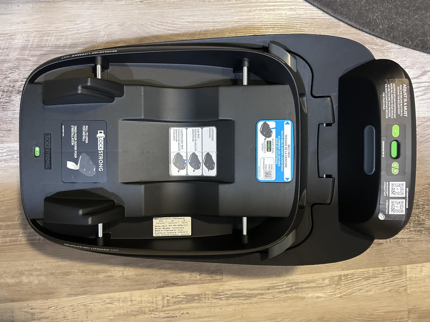 Pivot NXT Travel System w/ Revolve180 LiteMax NXT Infant Car Seat | 6 Modes of Use, Rotating Rear-Facing Lightweight Preemie and Infant Car Seat 3-30 lbs (Pacific Green) customer photo 1