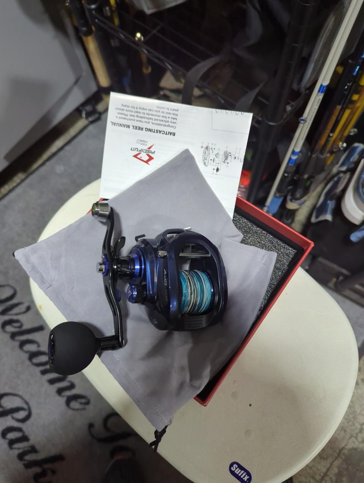 Piscifun Alinox 400 Baitcasting Reel, 38LB Drag, Aluminum Frame | Freshwater saltwater, line cast alarm, 8+1 bearings, 6.6/8.1 ratios, low-profile body customer photo 2