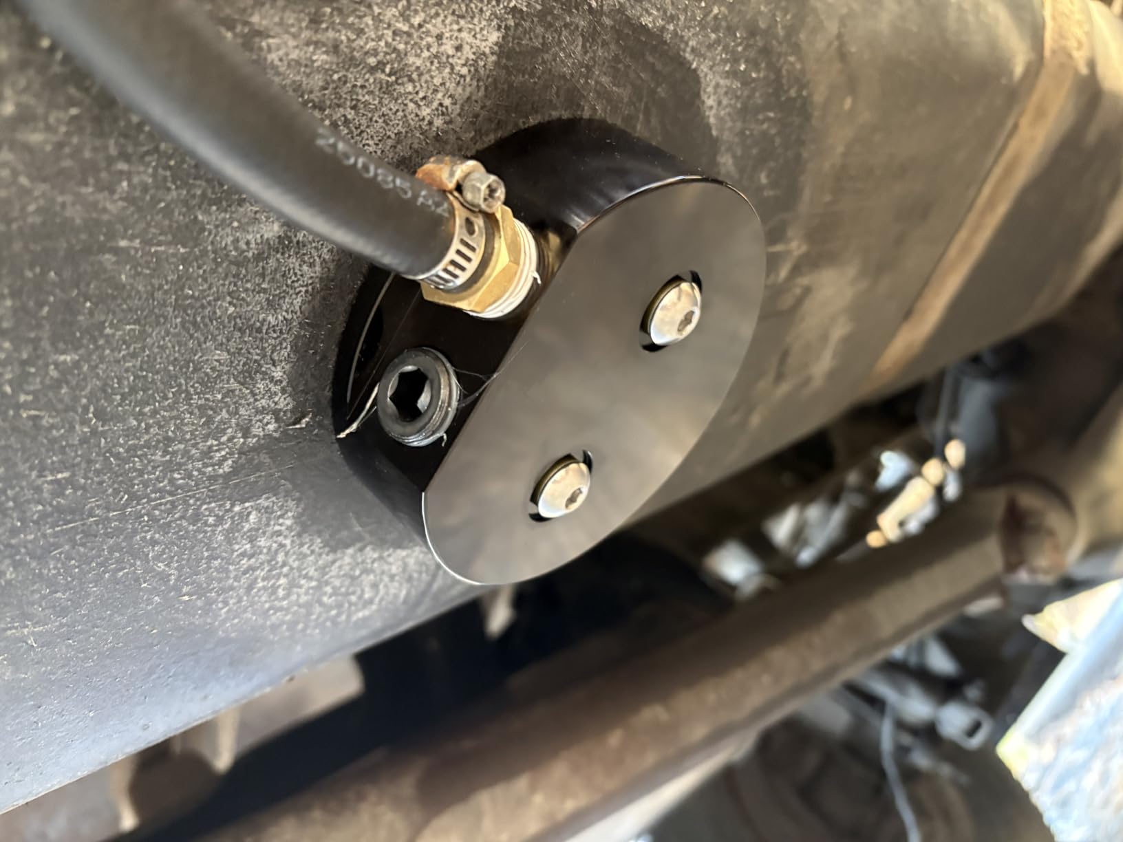 Fuel Tank Sump Kit for Diesel Truck, for AirDog FASS Fuel Tank Mount Kit | AirDog/FASS/Cummins/Duramax/Powerstroke, 1/2