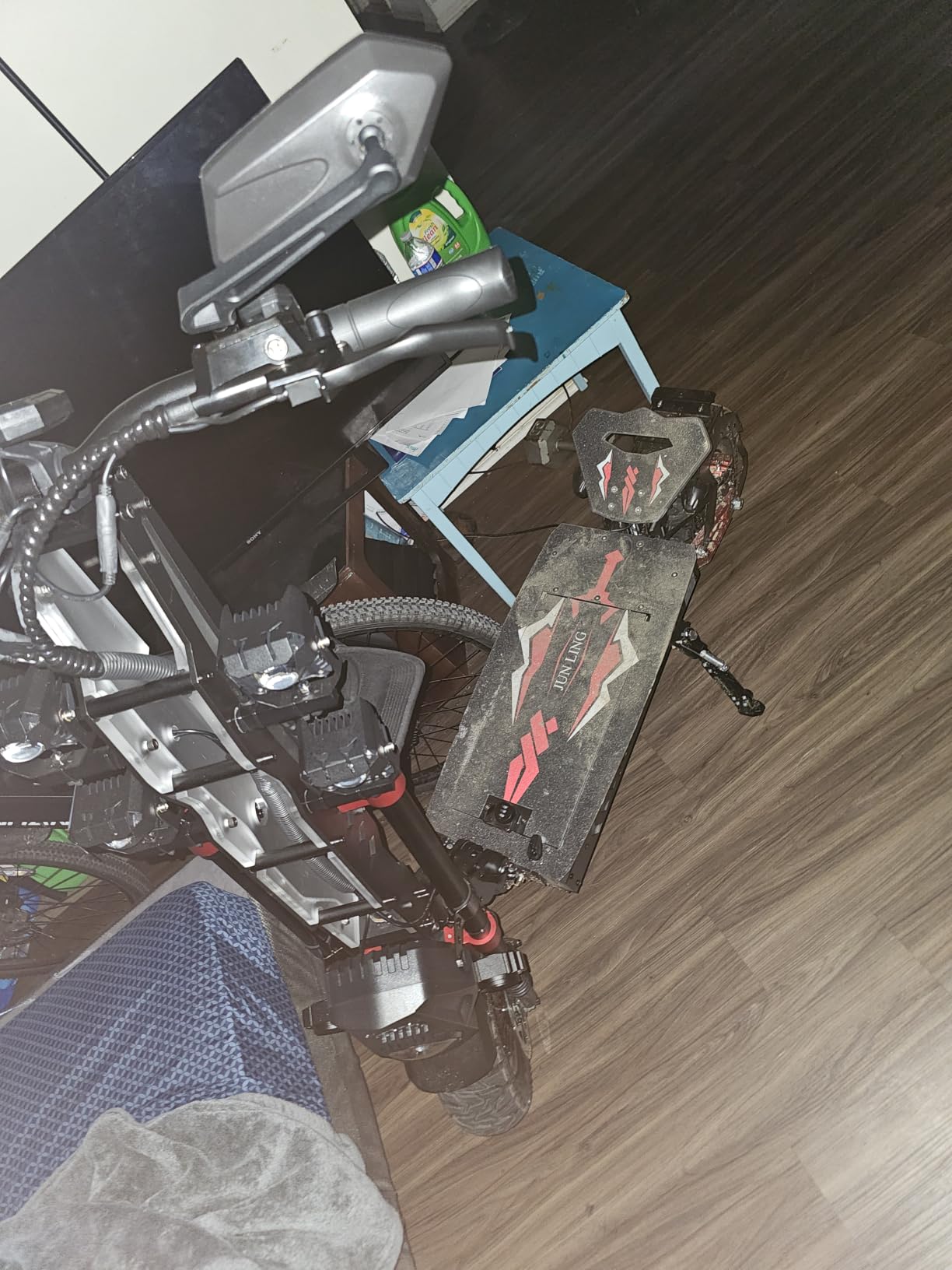 Electric Scooter for Adults, Max 45-56MPH & 50-75Mile Range, 10000W/3600W Dual Motors, 60V 18.2/30AH, Dual Suspension Folding E-Scooter with LED Lights & Off-Road Tires customer photo 2