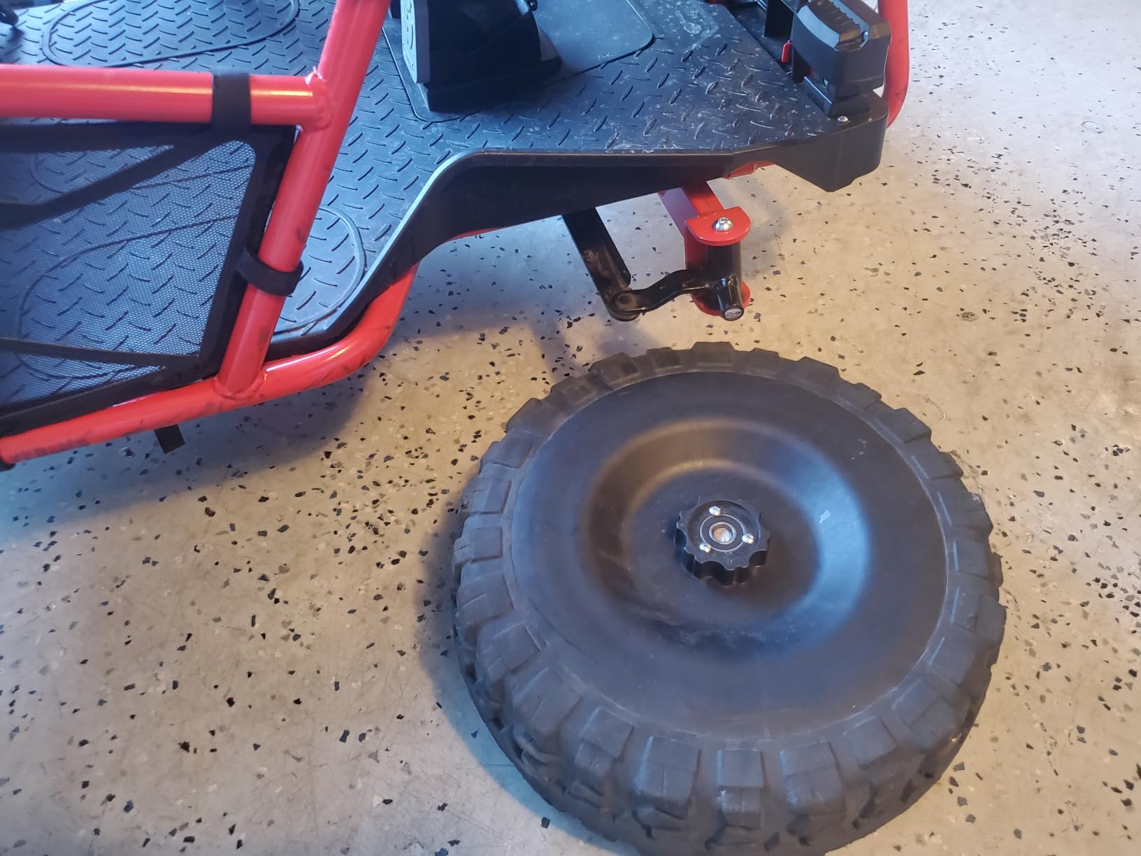 First Ride On 36V Kids Ride On UTV, 2-Seater 400W Electric Car for Kids 6+, 5-8 MPH Speed, 14