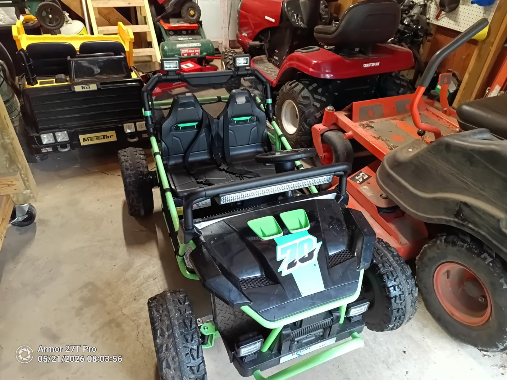 First Ride On 36V Kids Ride On UTV, 2-Seater 400W Electric Car for Kids 6+, 5-8 MPH Speed, 14
