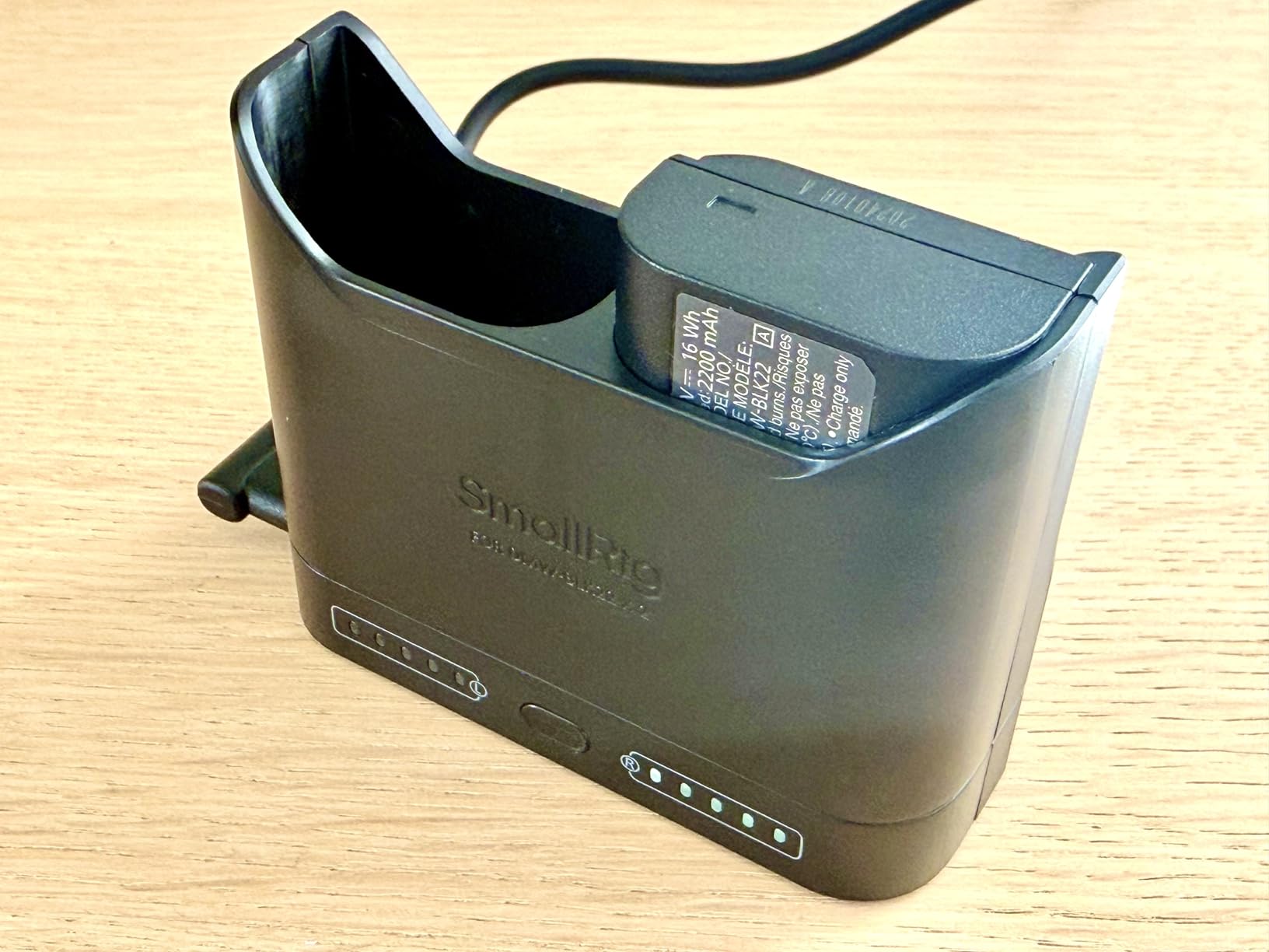 SMALLRIG DMW-BLK22 Charger for Panasonic, 22.5W Dual Slot 2H Fast Charge | USB-C Camera Charger, Full Compatible with Panasonic Lumix GH5, GH5 II, GH6, GH7, S5, S5 II, S5 IIX, S9, G9 II customer photo 2