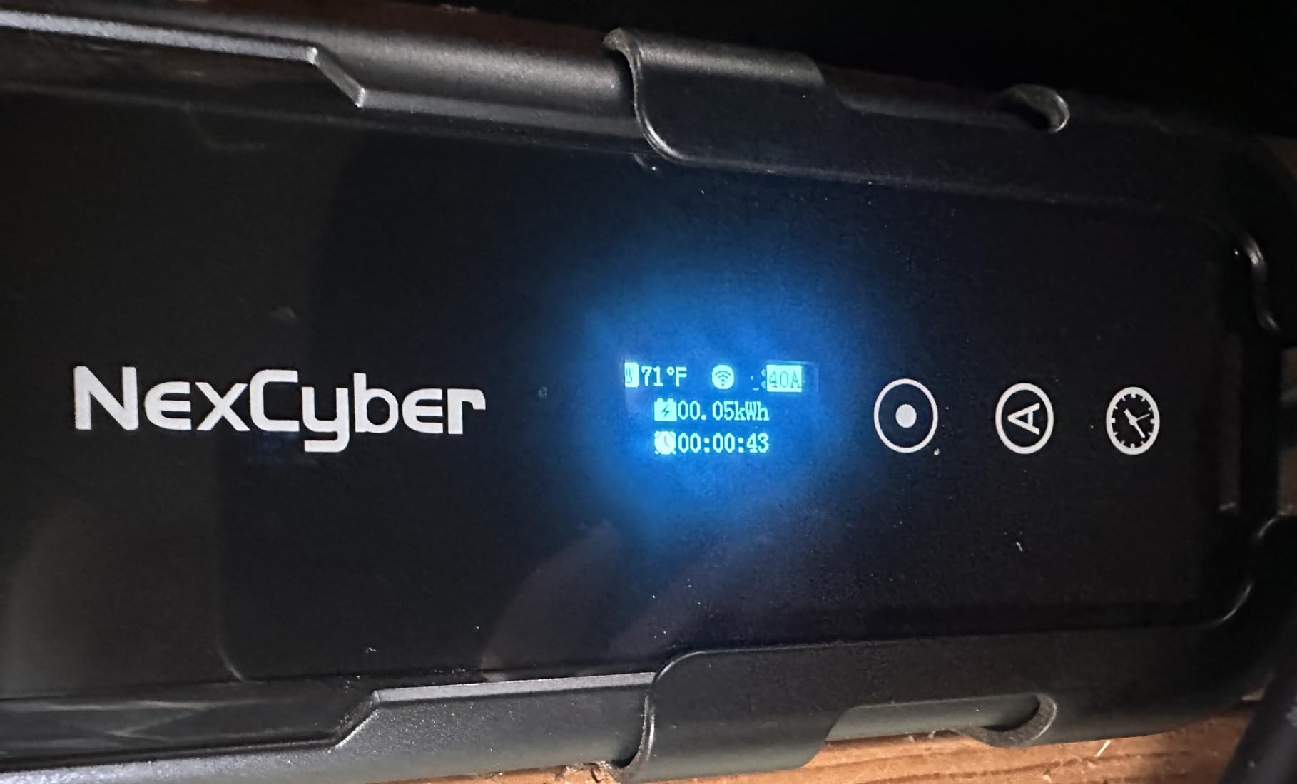 Level 2 EV Charger 40Amp with WiFi APP/Plug-Play, 240V NEMA 14-50P Plug, 25FT Cable with ETL Certified, Portable Electric Vehicle Charging Stations EVSE J1772 Connector (40) customer photo 2