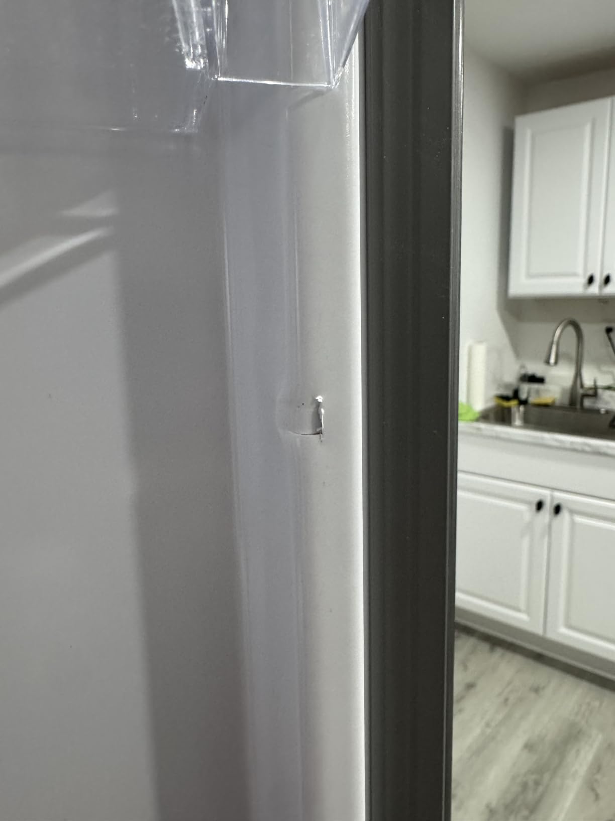 Hamilton Beach 11.5 Cubic Foot Fridge with Bottom Mount Freezer, 11.5 cu. ft, Stainless customer photo 1