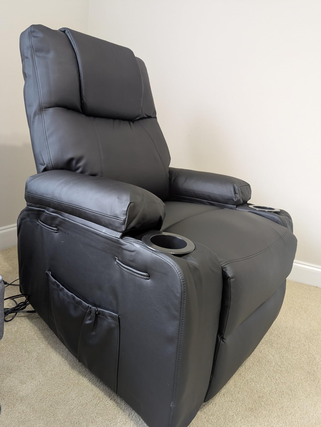 Power Lift Recliner Electric Chair for Elderly with USB Charge Port, Gray | Fits 5'2