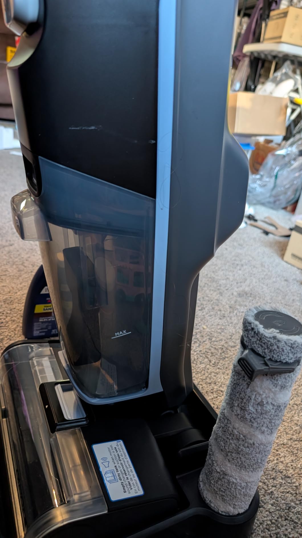Bissell CrossWave Edge Cordless Wet Dry Vacuum with Edge Cleaning, Tangle-Free Pet Hair Brush Roll, 4329F customer photo 2