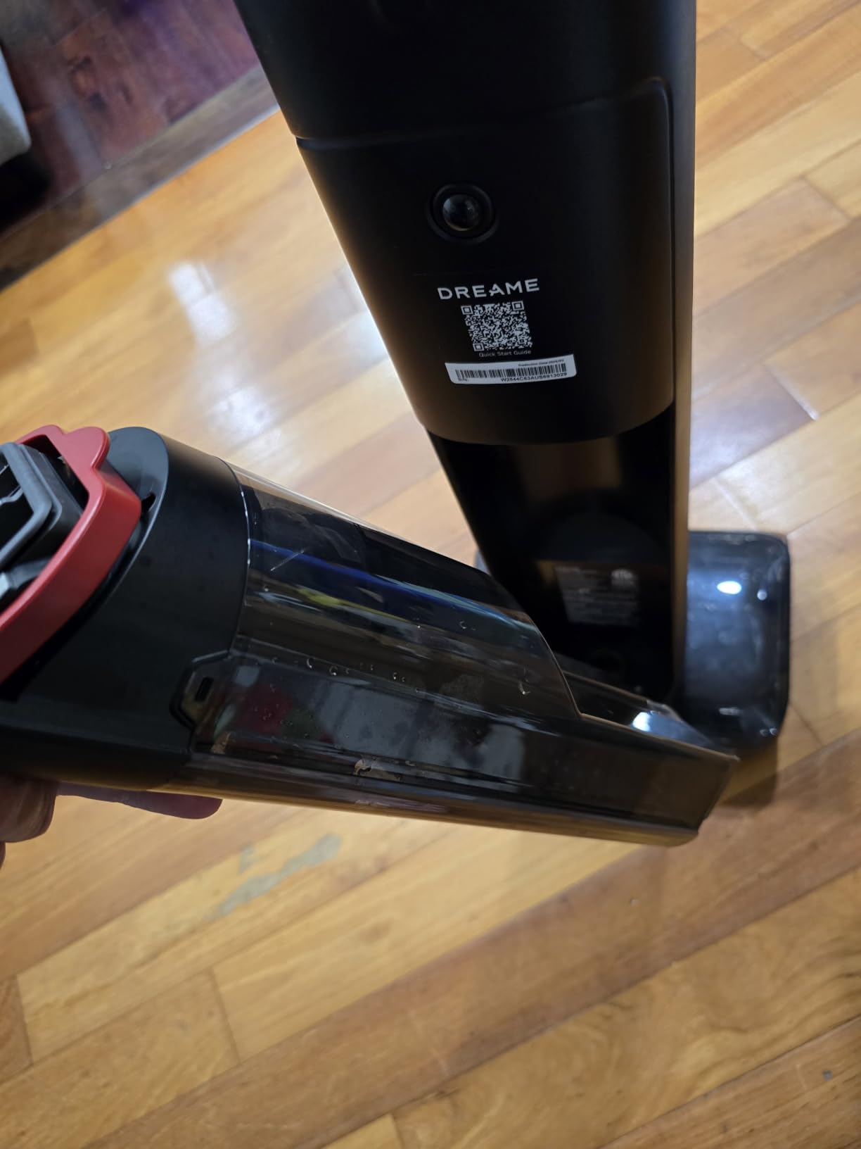 DREAME Aero Pro Wet Dry Vacuum Mop, Ultra-Slim with Hot Self-Cleaning/Self-Drying, 0 Hair Tangle Great for Pet Owner, Powerful Wet Dry Vacuum with 60min Runtime, Pick-up & Mop at The Same Time customer photo 1