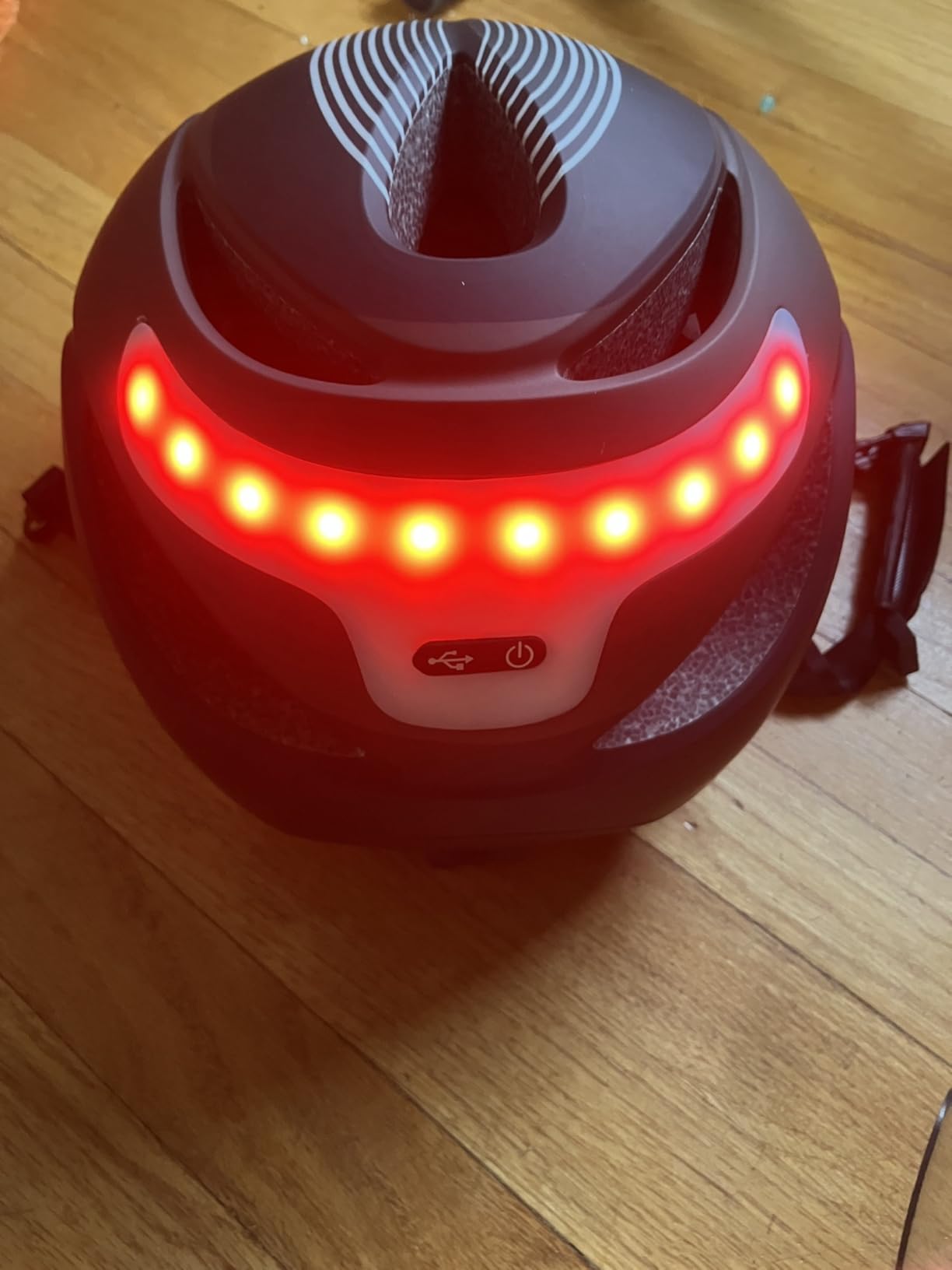 LUMDEER Smart E Bike Helmet with LED Lights, CPSC & NTA-8776 Certified, Front & Rear Turn Signals, Automatic Brake Light, Class 3 E-Bikes, Commuter, Scooter, Bicycle for Adults Men customer photo 2