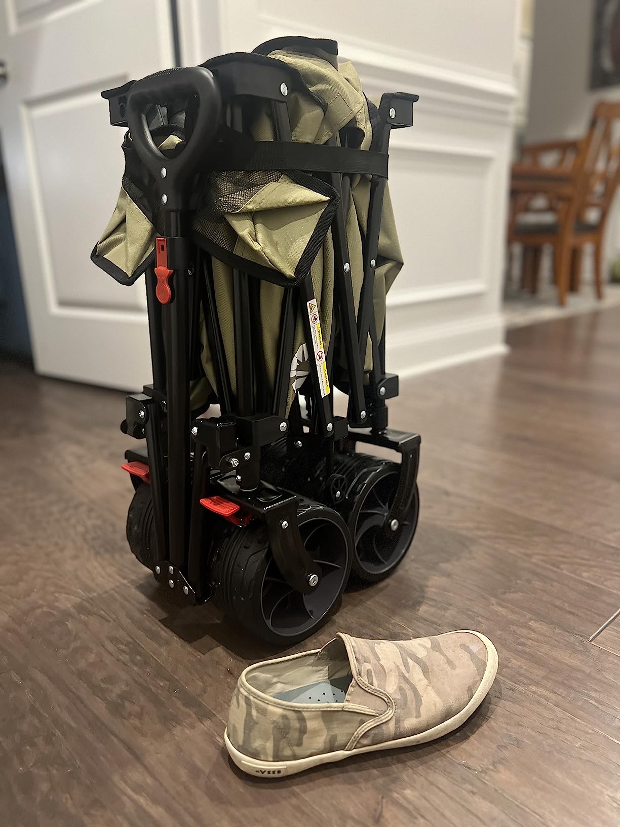 Sekey 1000lbs Garden Dump Cart for Seniors, Quick-Release Dumping, Rubber Tires customer photo 2