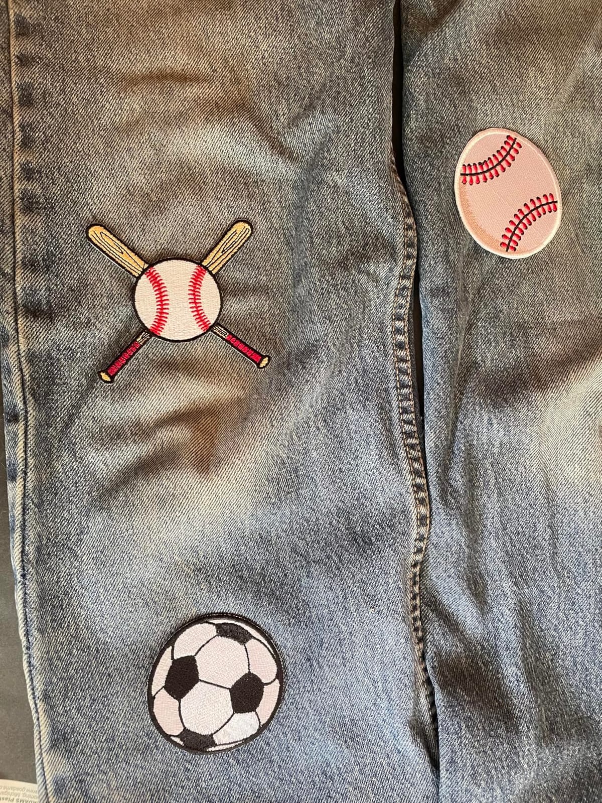Basketball Iron On Patch, Embroidered Sew On Basketball Patch | Iron-on and sew-on embroidered basketball patch for jackets, hats, backpacks and sports bags customer photo 2