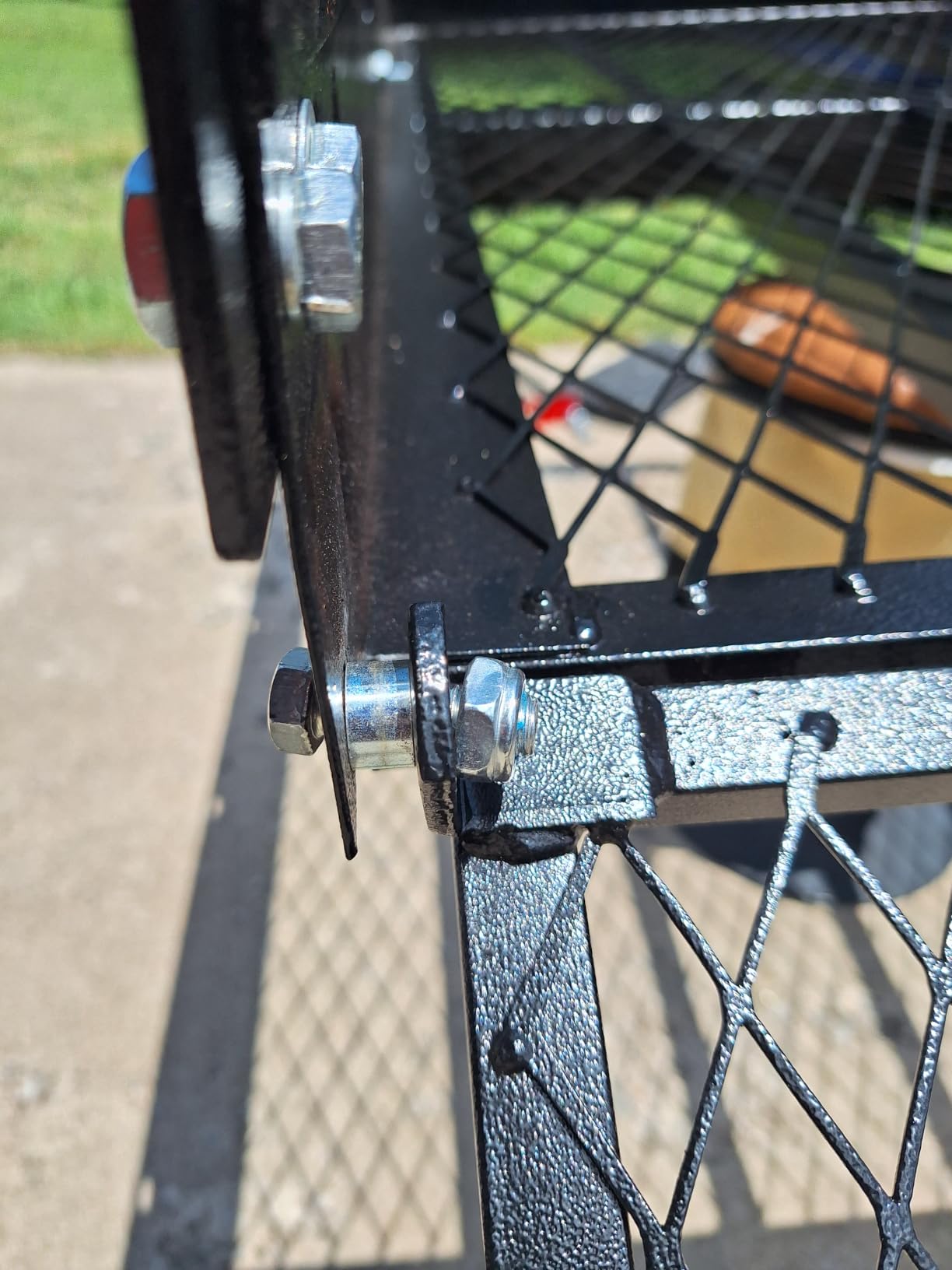 Mockins Folding Trailer Hitch Cargo Carrier with Ramp for Wheelchair | 48