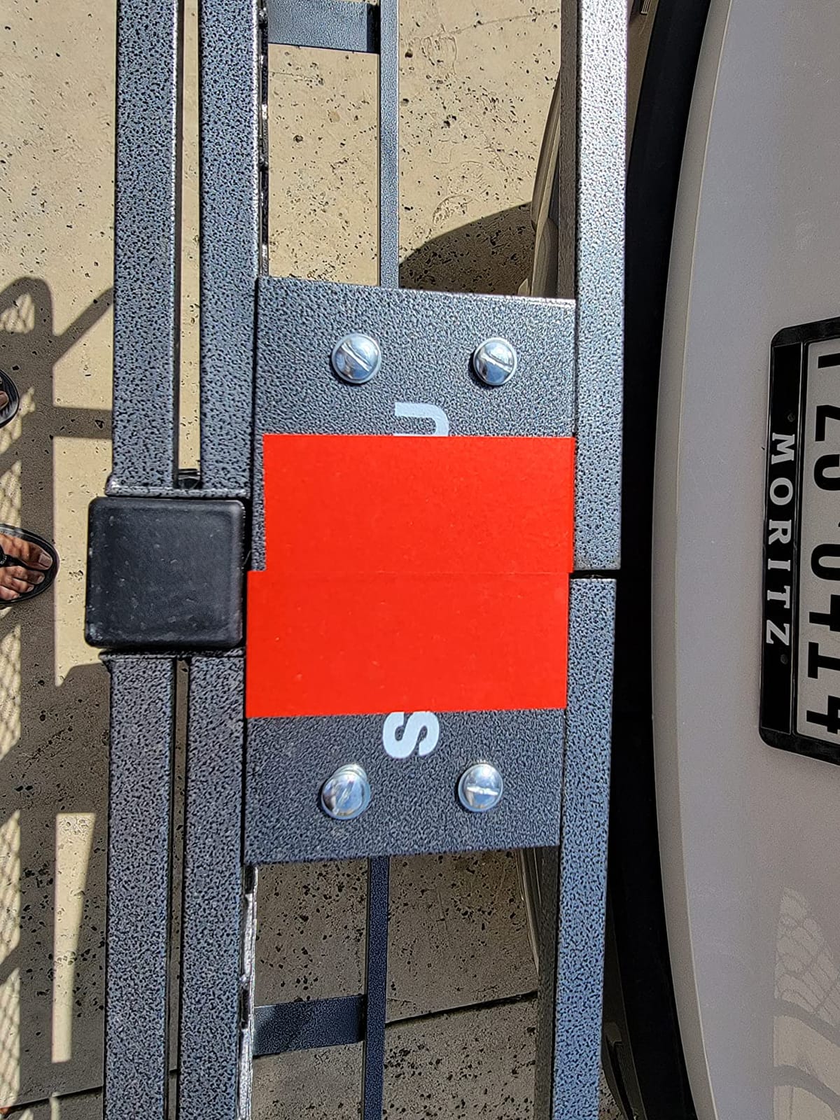 Mockins Folding Trailer Hitch Cargo Carrier with Ramp for Wheelchair | 48