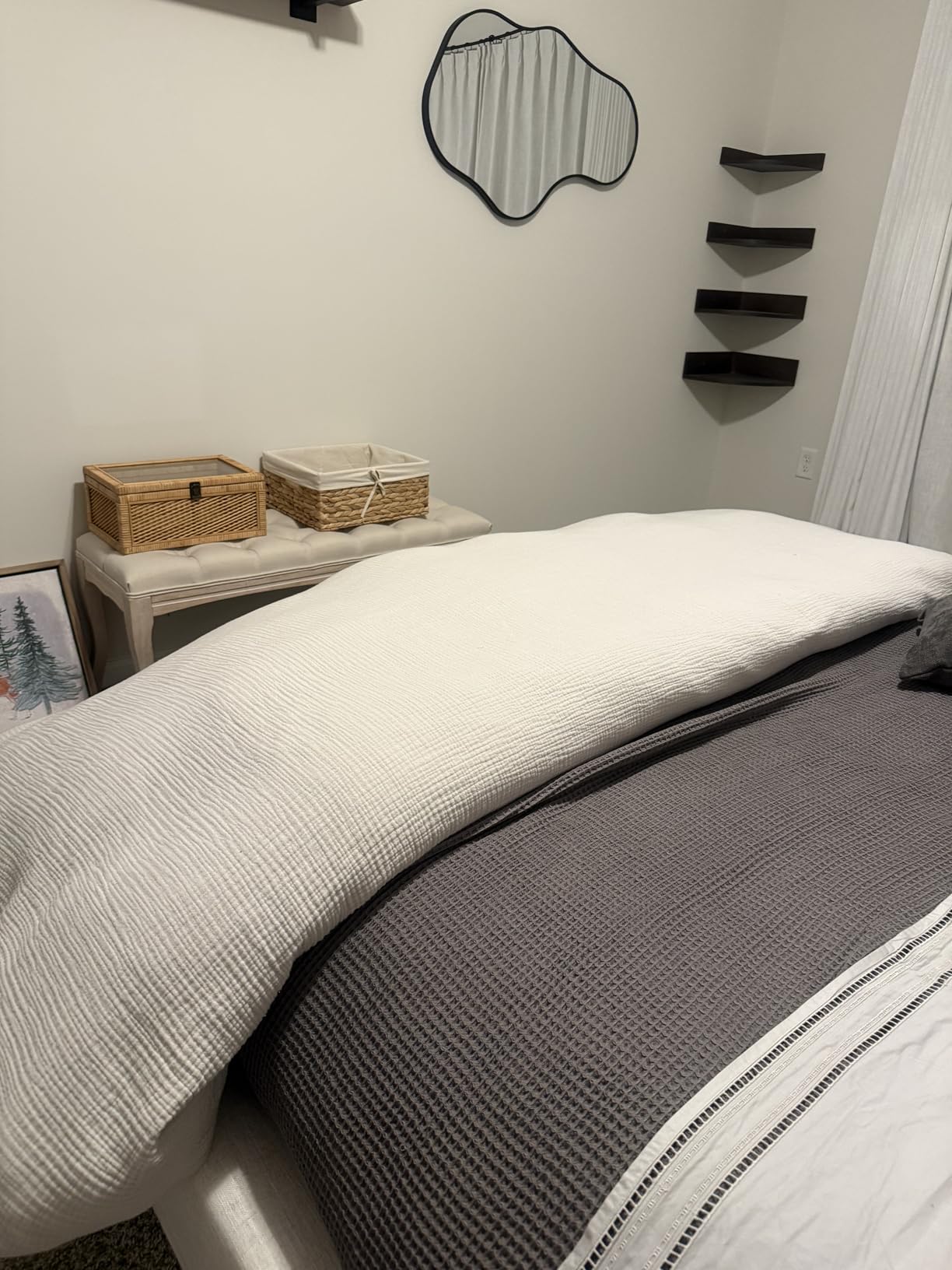 Plush Queen Mattress 14 Inch, Cooling Hybrid Mattress 1-Year Trial | Ergonomic Pressure Relief & Spine Alignment, Deep Sleep Bed in a Box for All Shapes, 365-Night Trial & Forever Warranty customer photo 2