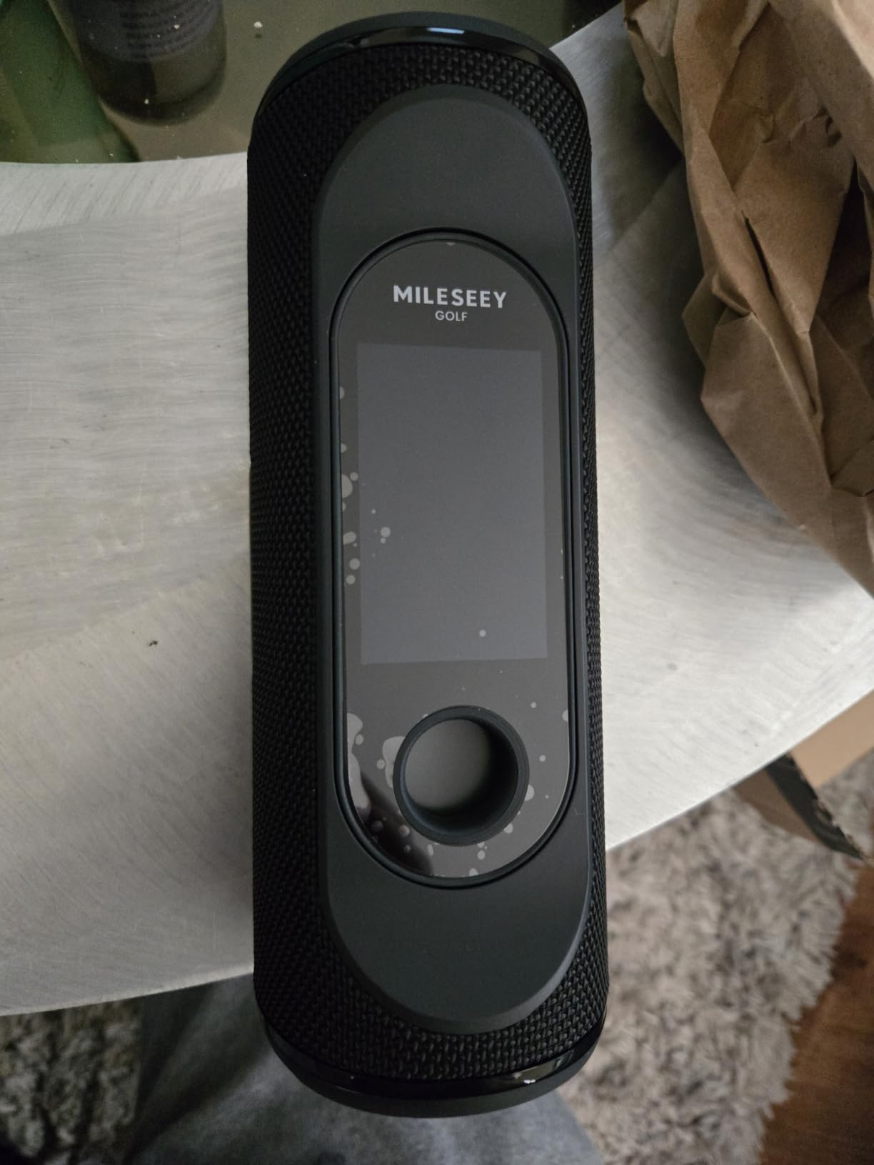 MiLESEEY GeneSonic Pro Golf GPS Speaker with 43K+ Courses No-Subscription | Detachable GPS Handheld Rangefinder, MagLock, Color Touchscreen, Visual & Audible Yards, Layup/FCB/Hazard, 15H Battery, IP67 customer photo 1