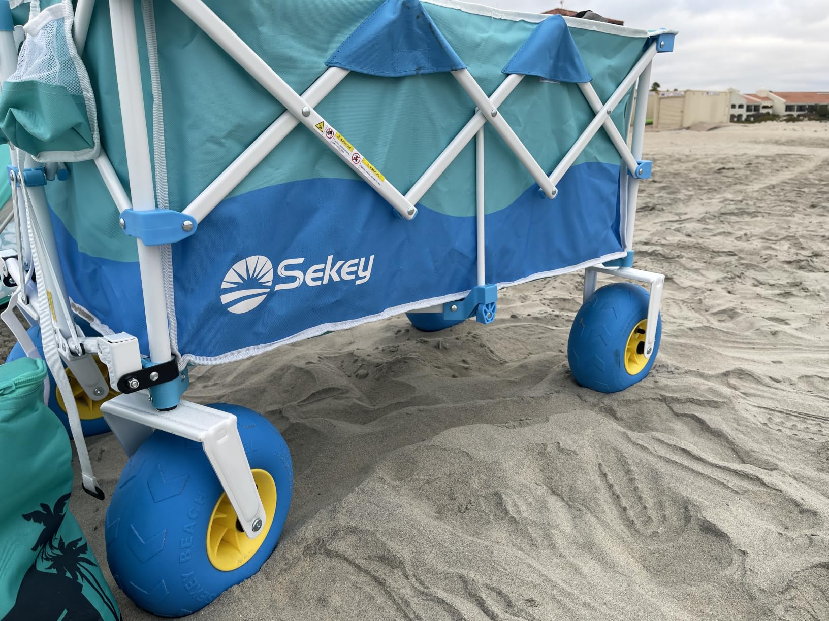 Sekey Heavy Duty Beach Wagon with 9