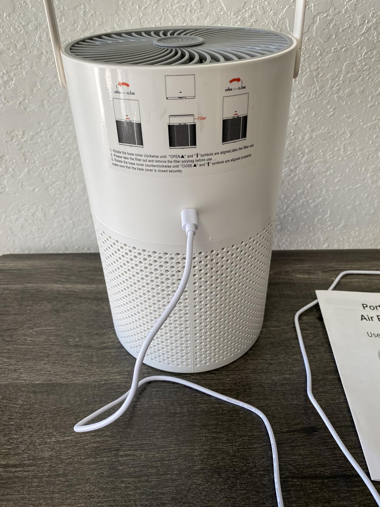 Dedicated Resin Air Purifier, Three-Stage Filtration with Timer Setting for Epoxy, Resin Molding and Casting Air Filtration System customer photo 1