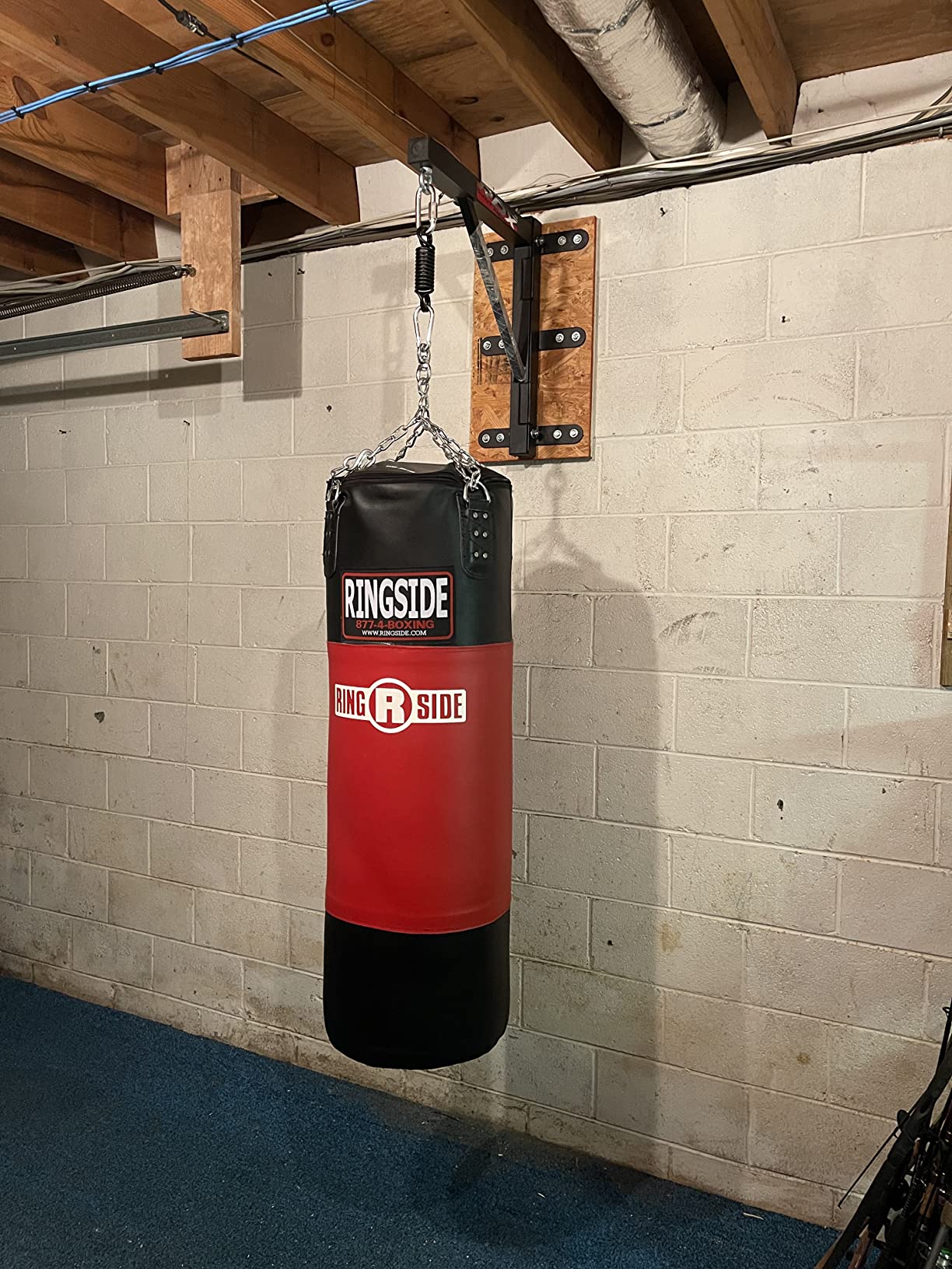 Ringside Soft Filled Boxing MMA Muay Thai Fitness Workout Training Kicking Punching 100, 130, 150 and 200 lb Heavy Bag customer photo 2