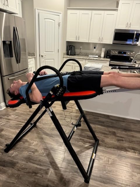 YOLEO Gravity Inversion Table for Back Pain Relief 2026 New Inversion Table customer photo 1