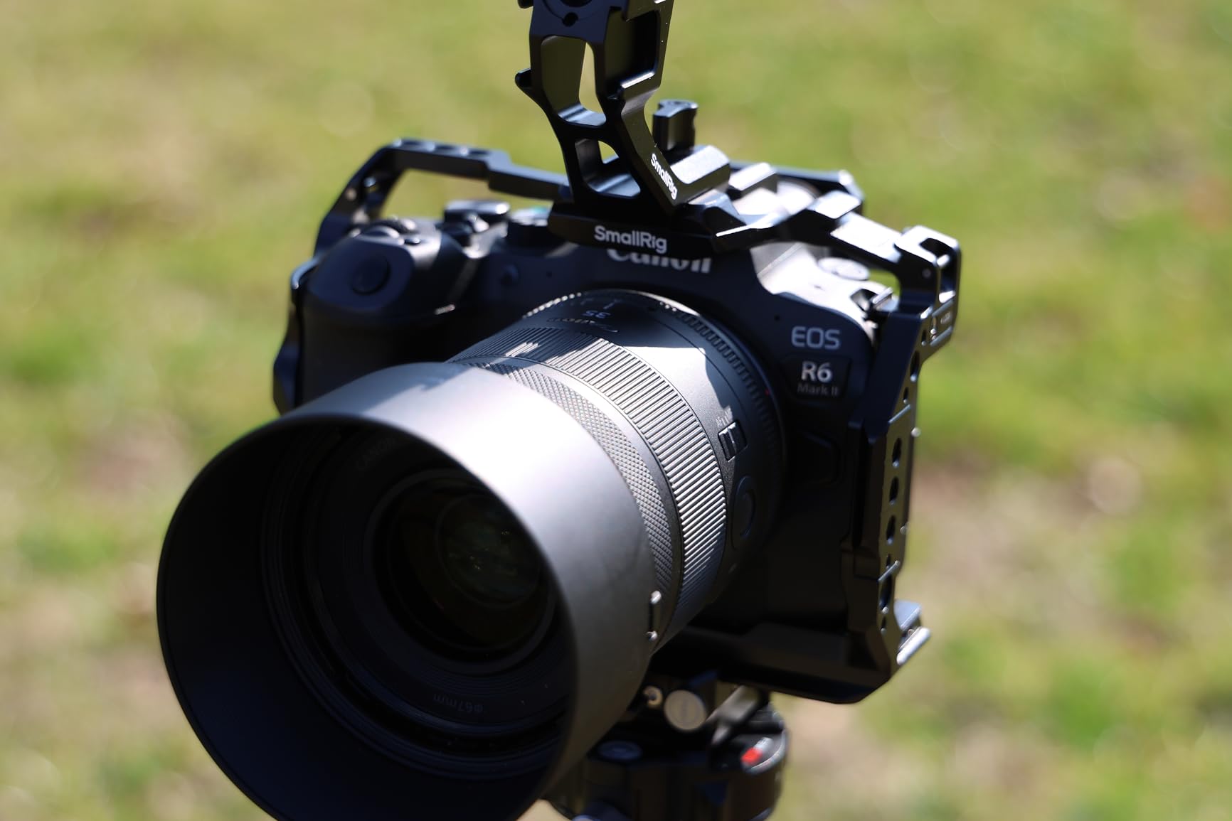 SmallRig Cage Kit for Canon R6 Mark III with Top Handle and Cable Clamp customer photo 2