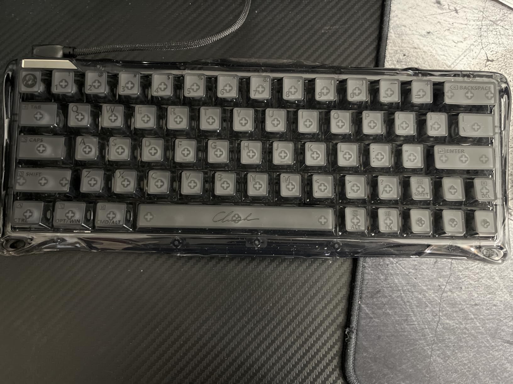 GravaStar Mercury V60 Magnetic Gaming Keyboard, 8000Hz Polling Rate, Rapid Trigger Keyboard with Hall Effect Switches, 0.005mm Precision, Hot-Swappable, RGB, Wired for Windows/Mac - Onyx Crystal customer photo 2