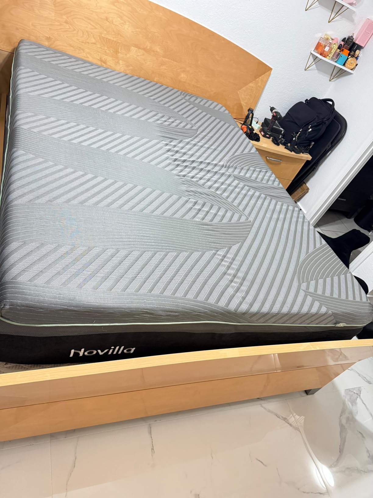 Novilla AiryFlow 12 Inch Queen Size Mattress, Queen Memory Foam Mattress customer photo 1