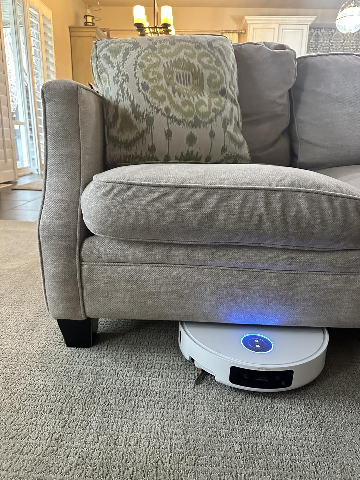 dreame X60 Max Ultra Complete Robot Vacuum and Mop, Ultra-Thin Design, 35,000Pa Suction, Self Emptying&Refilling, Mop Self-Cleaning, 280+ Obstacle Avoidance, White customer photo 2