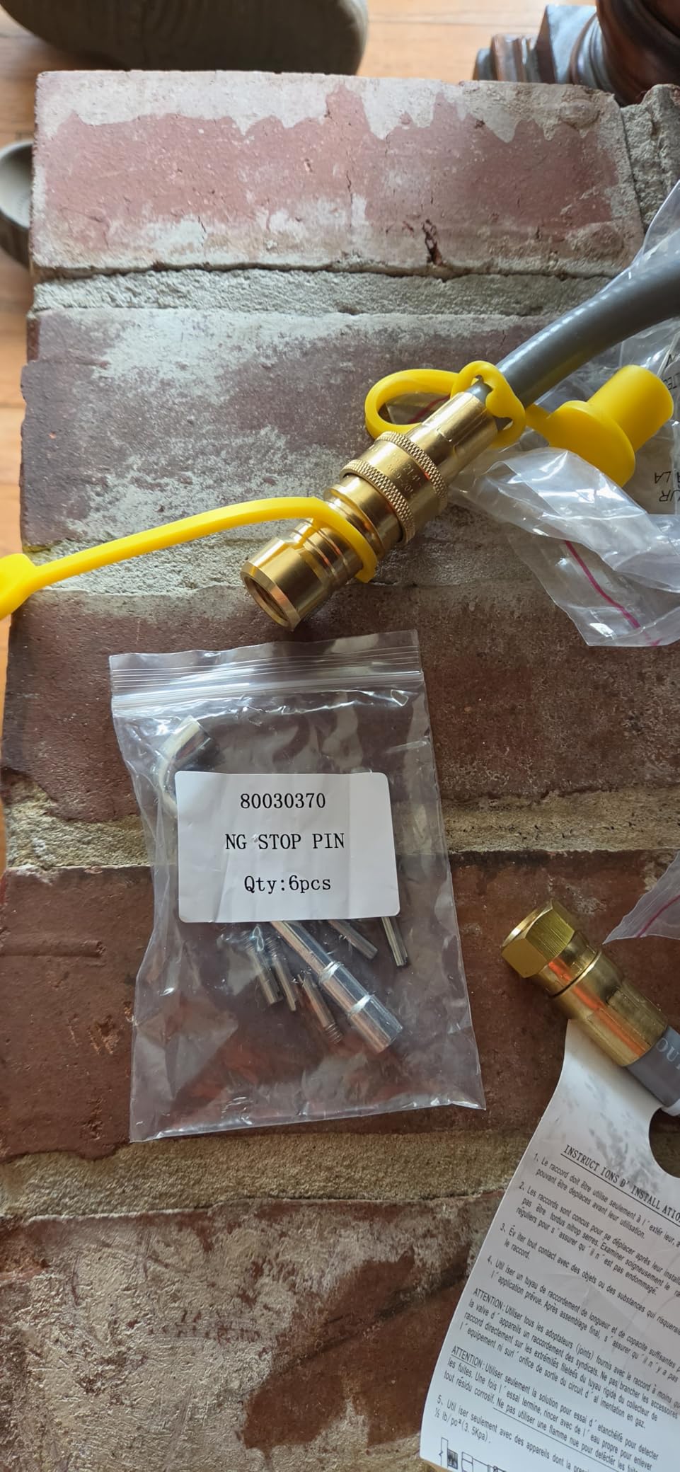 8216842R04 Natural Gas Conversion Kit Compatible with Char-Broil Commercial & Signature Series Dual Fuel Grill (2020-Newer), Propane to Natural Gas Conversion Kit with CSA Gas Hose & 3/8