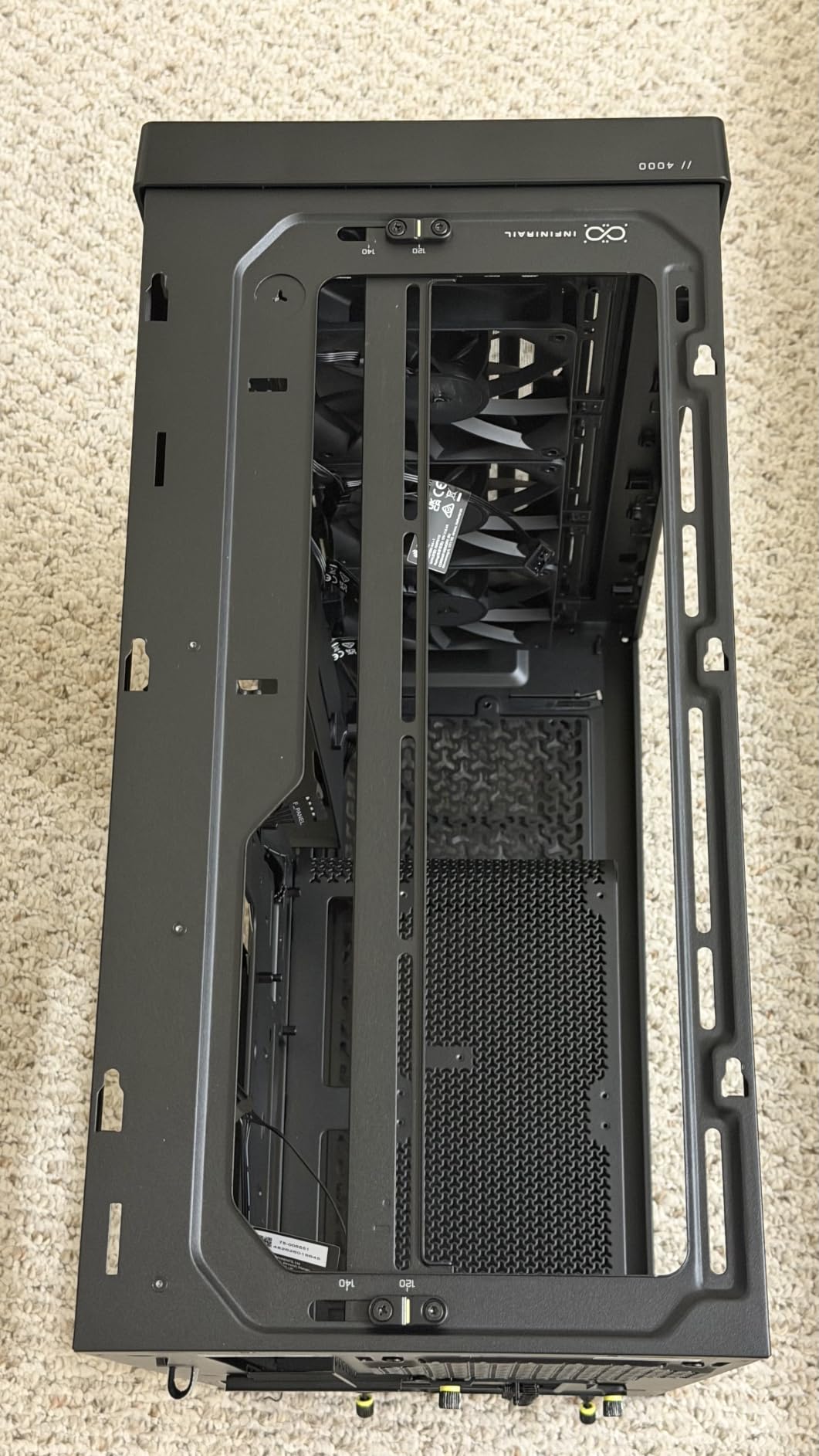 FRAME 4000D WOOD RS Modular Mid-Tower ATX PC Case - Black/Walnut customer photo 1