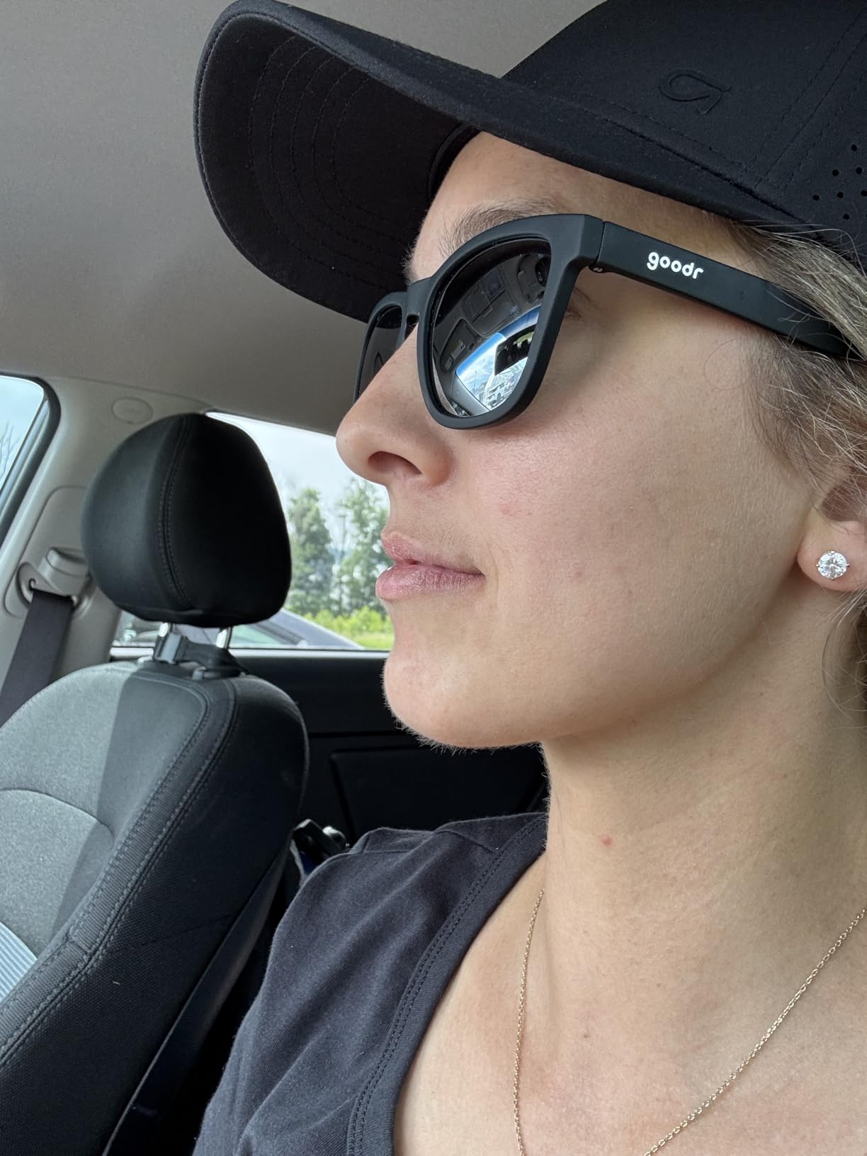 goodr Polarized Sunglasses, Medium Sized (OG), UV400 Protection, No Slip, No Bounce customer photo 1