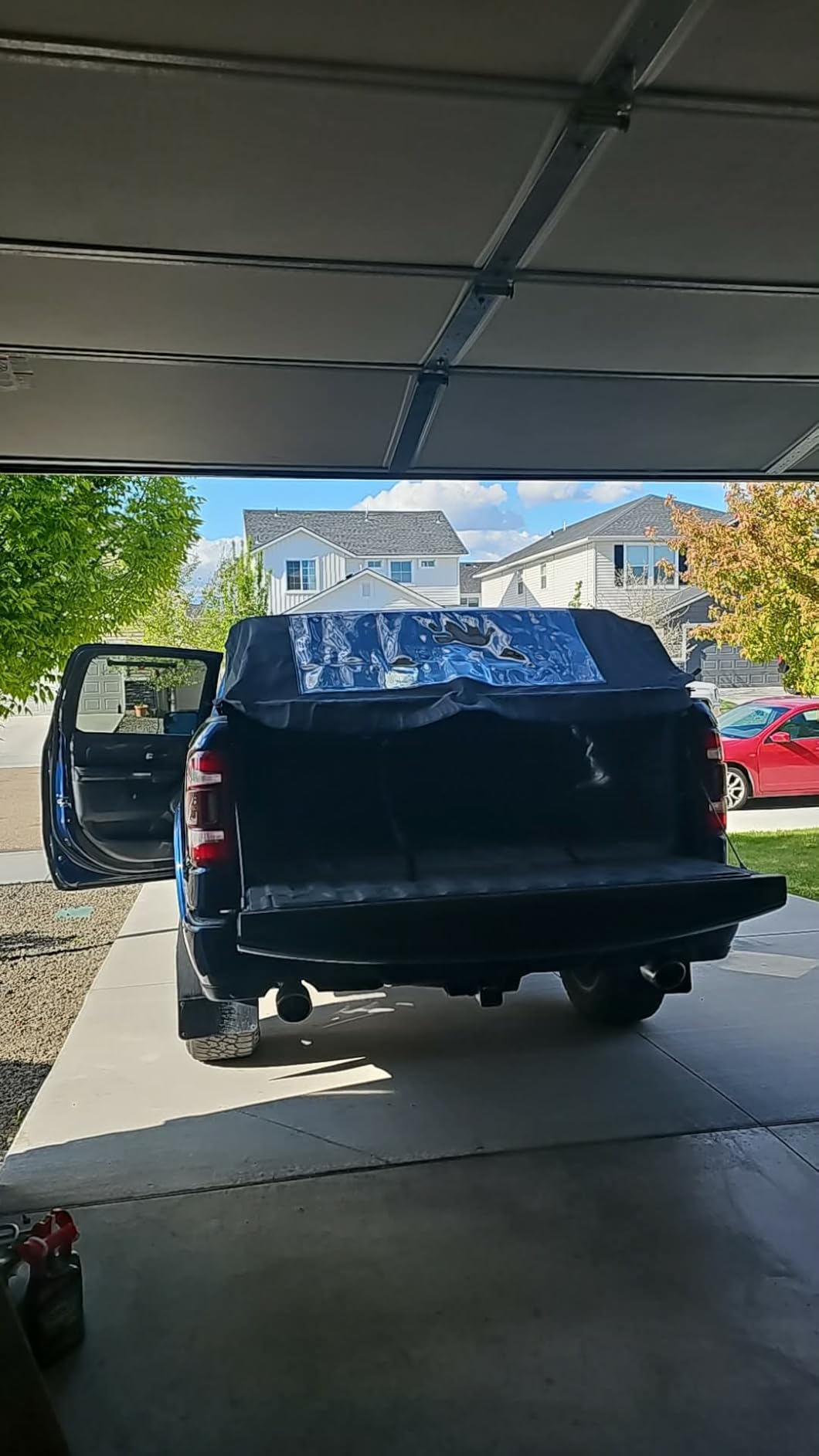 JOYTUTUS Upgraded Truck Bed Soft Topper Compatible with 2019-2026 Ram 1500 with 5.5ft Bed (w/o RamBox), Foldable Camper Shell Truck Top customer photo 1