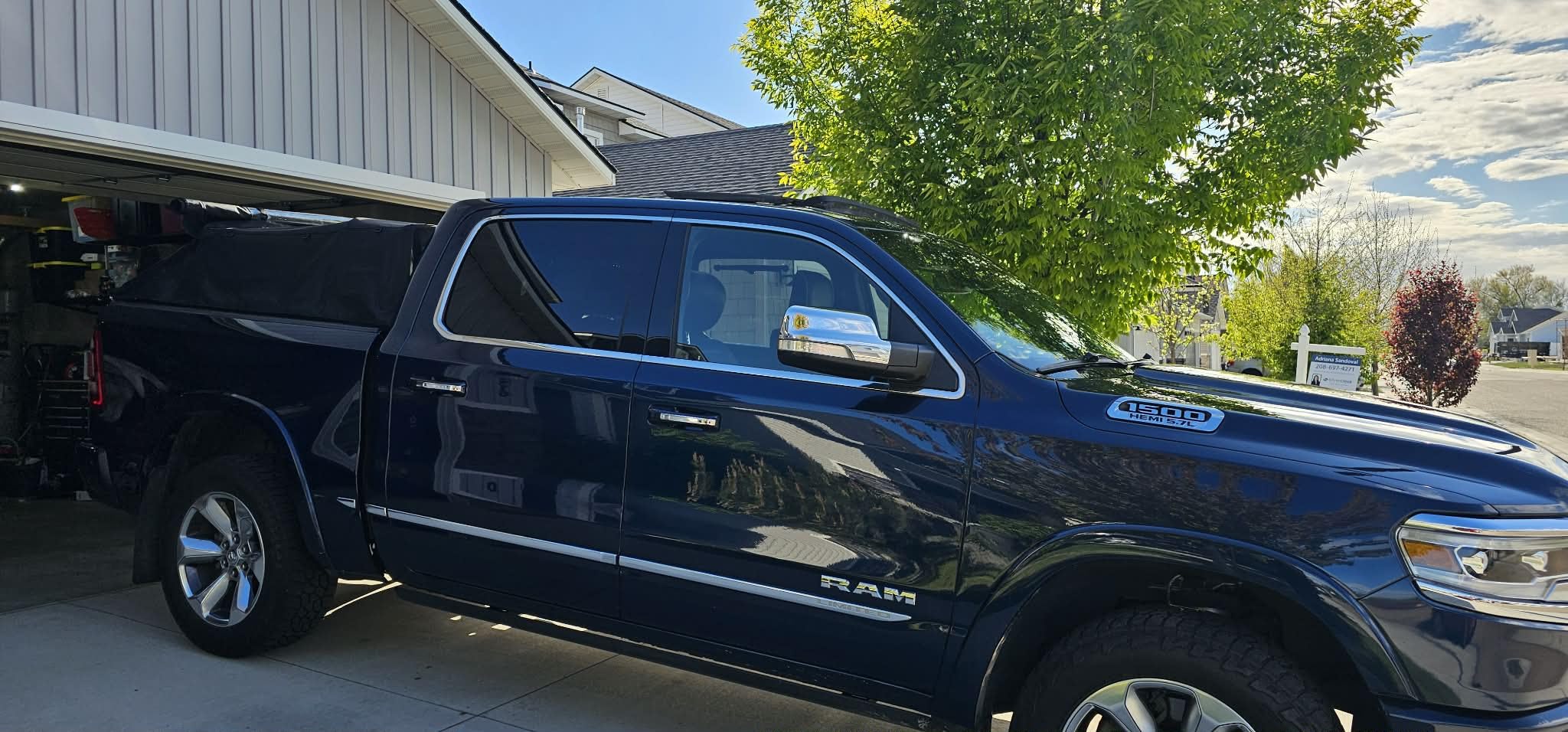 JOYTUTUS Upgraded Truck Bed Soft Topper Compatible with 2019-2026 Ram 1500 with 5.5ft Bed (w/o RamBox), Foldable Camper Shell Truck Top customer photo 2