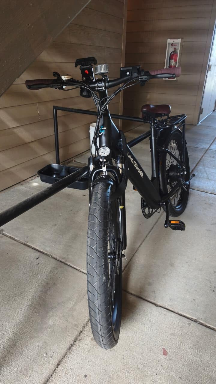 Electric Bike for Adults, Removable Battery, Step-Thru | 750W Peak Motor, 28 MPH Top Speed, 50 Miles Max Range, 26x3.0 Fat Tire, 7-Speed, UL2849 Certified, for Women customer photo 1