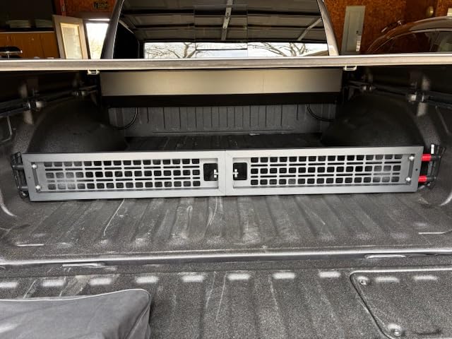 SZYANG Truck Bed Divider Compatible with 2022-2026 Toyota Tundra | Cargo Manager Molle Panel Truck Bed Organizer Replacement for 2022-2026 Toyota Tundra Accessories customer photo 2