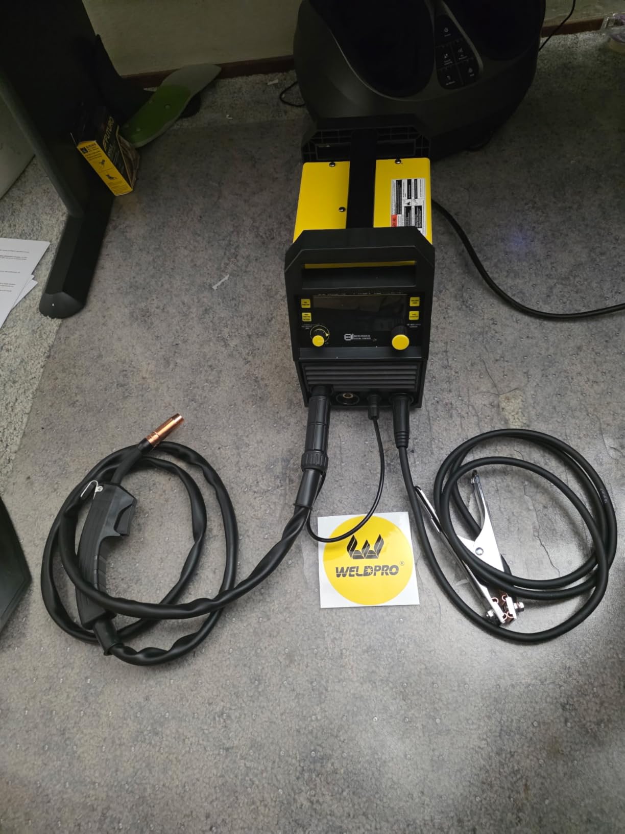 Weldpro 200 Amp MIG Welder, 110/220V 7-in-1 Manual MIG/Synergic MIG/Gasless MIG/Lift TIG/MMA/Spot/Spool Gun Aluminum Multi-process Welding Machine with Large LED Display, IGBT, 2T/4T, Spool Gun customer photo 1