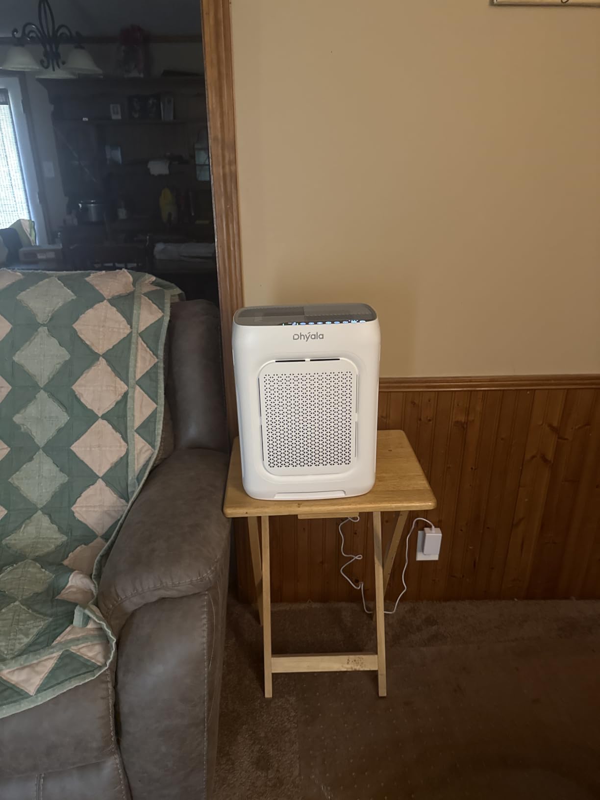 Air Purifier for Home Large Room up to 3000Ft², HEPA Air Purifier with Washable Double-Sided Filters, Smart WiFi, AQI Display, Air Cleaner for Pets, Allergies, Dust, Pollen, 15dB Sleep Mode, Fragrance customer photo 2