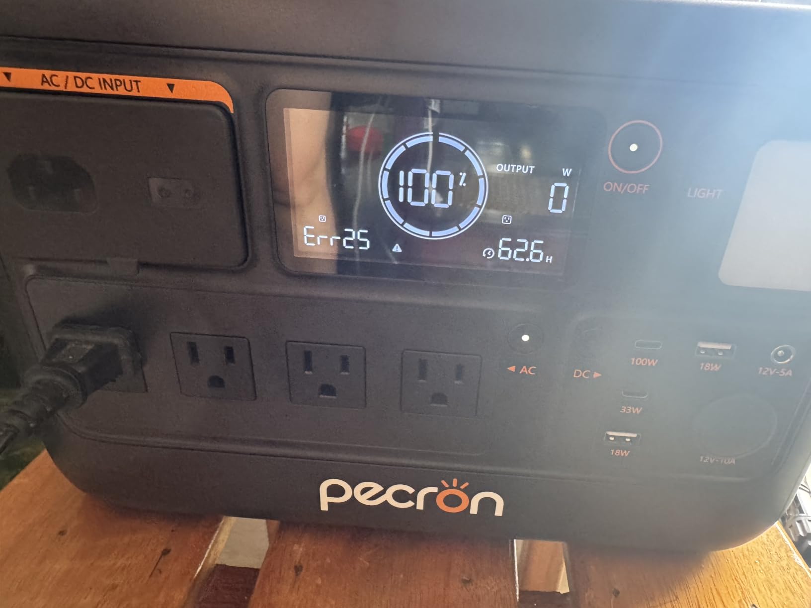 Pecron F1000LFP Portable Power Station, 1500W AC Output, 960Wh Solar Generator, UPS, LiFePO4 Battery, Fast Charging, Just 23.9lb customer photo 1