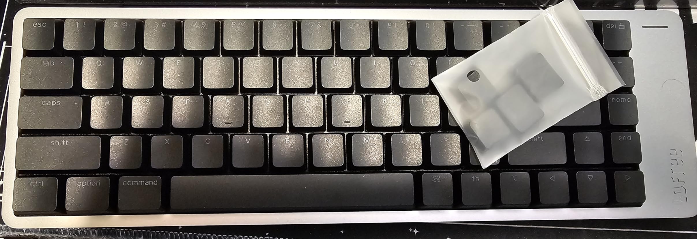 LOFREE Flow2 Low-Profile Mechanical Keyboard, CNC Aluminum Body with Gasket Mount, Tri-Mode Wireless, Hot-Swappable & VIA Compatible, Side Touch Bar, for Mac/Windows (Space Gray, 84 Keys) customer photo 2