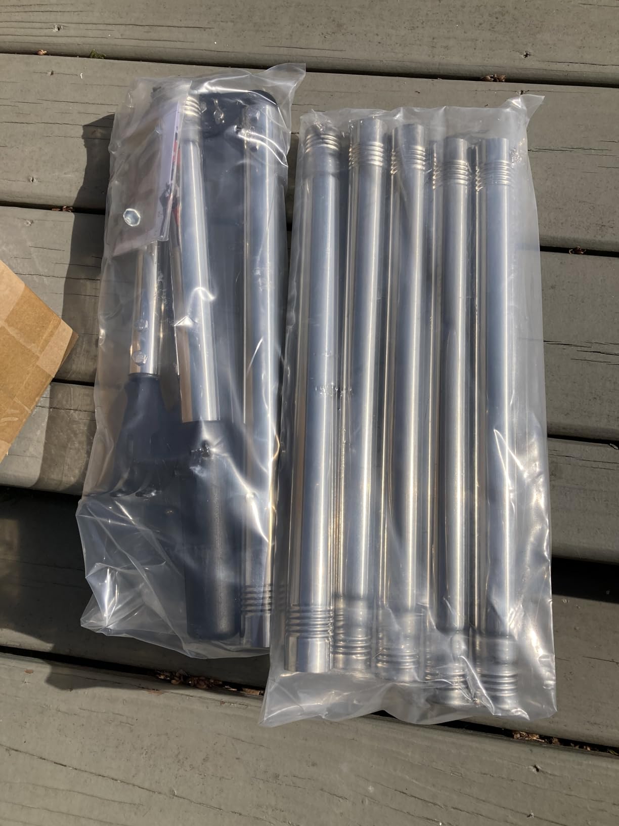 12FT Gutter Cleaning Tools from the Ground with Dual-Axis Adjustment | Spring Steel Gutter Cleaner Tool, Adjustable Length Cleaning Pole with Gutter Rake for Leaves, Muck and Roof Debris customer photo 1