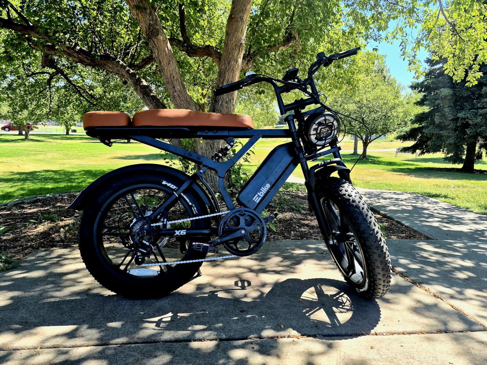 Electric Bike for Adults, Peak 1500W Motor Retro E Bike, Range 65/120Miles, 48V 15Ah Removable Battery, 20