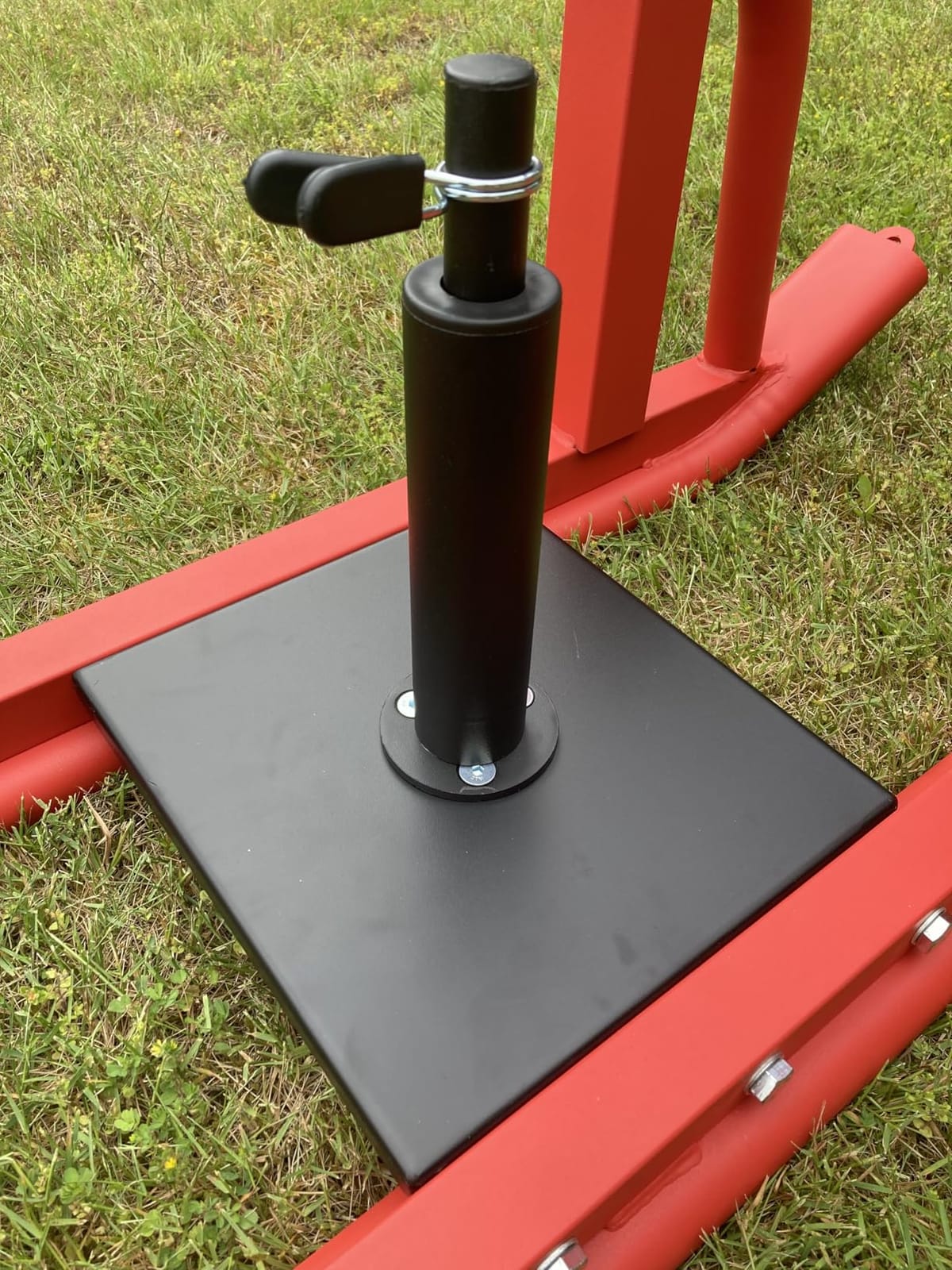 Football Sleds and Chutes, Weight Sled, Workout Fitness Sled for Training - Running Speed, Agility, Soccer, Strength, Adjustable Height Handle, Fits 1