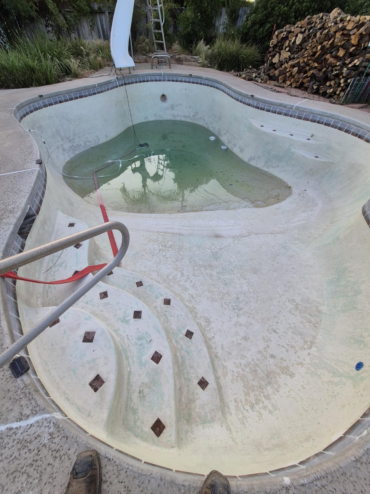 Pool Paint Ocean Blue 3.5 Gal, Water-Based Acrylic Resin Concrete Coating customer photo 1