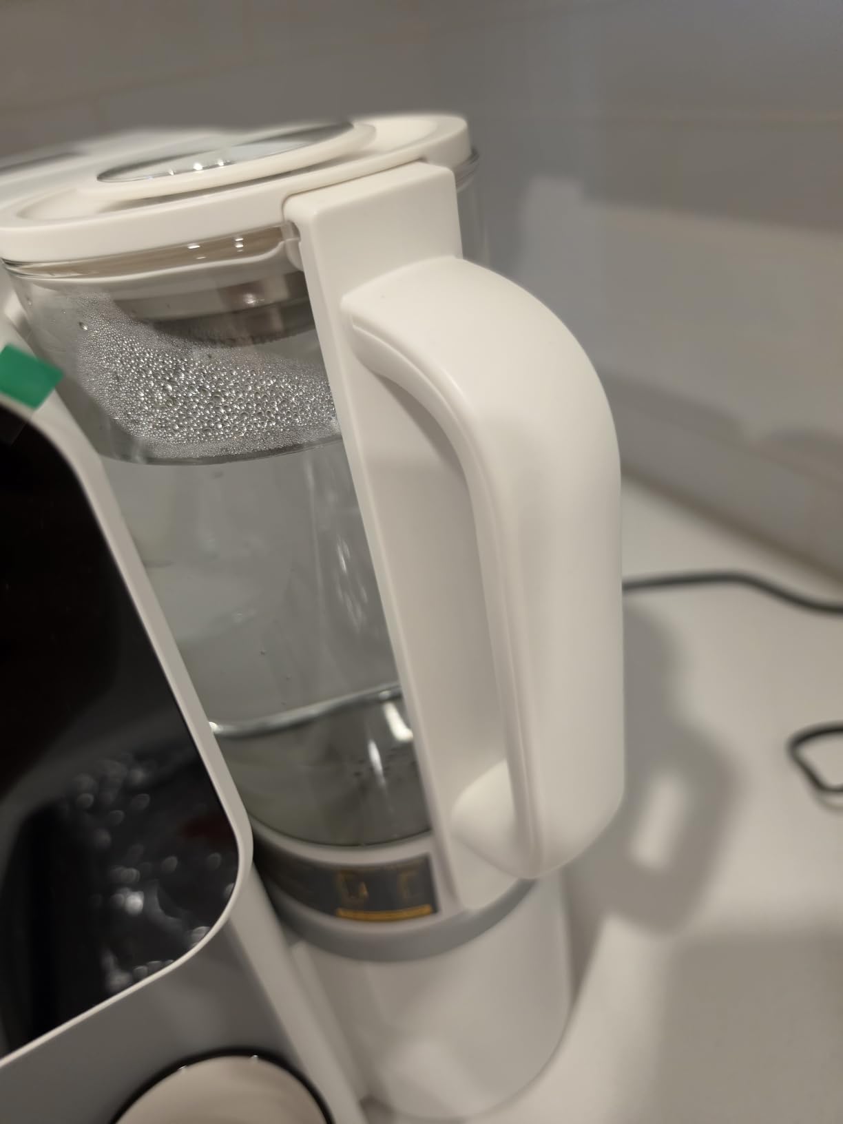 Waterdrop M6SL Mineral Reverse Osmosis Water Filter Countertop, Room-Temp | Glass Pitcher, NSF/ANSI 58 Certified, 8-Stage RO Filtration System, Reduce PFAS/TDS, 3:1 Pure to Drain, Installation-Free customer photo 2