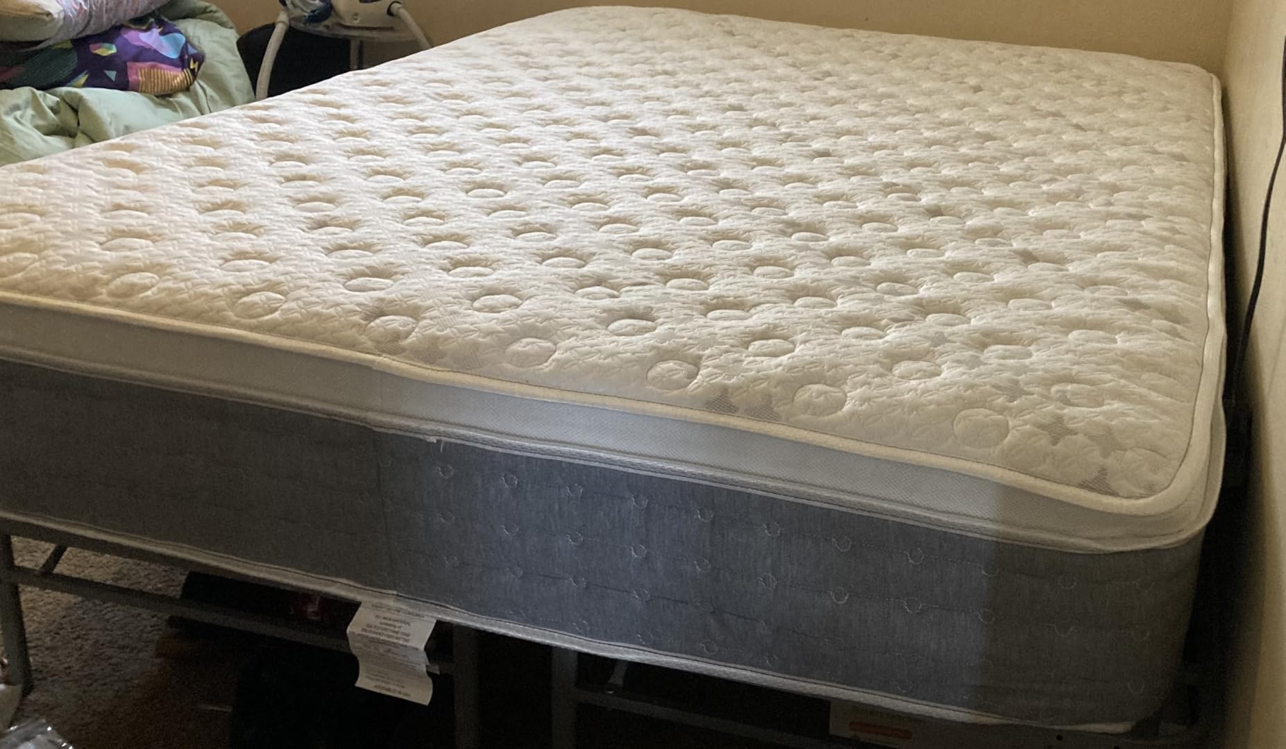 Sleepmax Extra Firm Queen Mattress 12 Inch, Hybrid Mattress Pain Relieving | Hotel-Collection Bed in Box, Extra Lumbar & Hip Support, Spine Alignment, 365-Night Trial & Forever Warranty, Fiberglass-Free customer photo 2