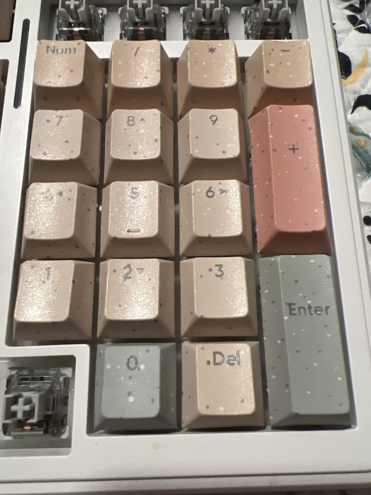 Shine Through Keycaps Black Graffiti Cute PBT Keycaps Set | Custom Keycaps 60 65 75 100 Percent, Cherry Profile Dye-Sublimation for Cherry Gateron MX Switches Mechanical Keyboard customer photo 2