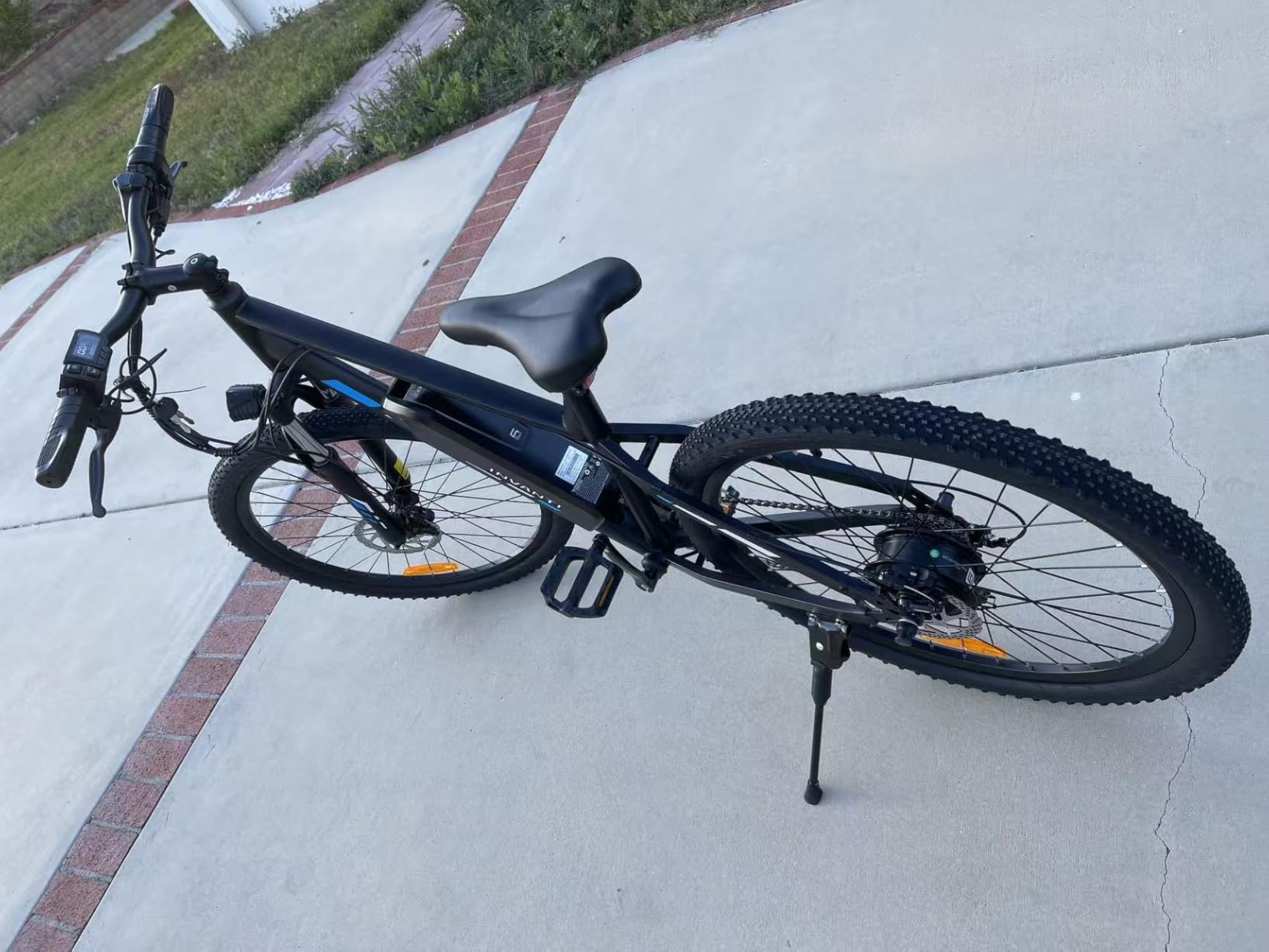 INVANTI Electric Bike for Adults with 55 Miles, Peak 750W Motor, 20 MPH Commuting Electric Mountain Bike with 26