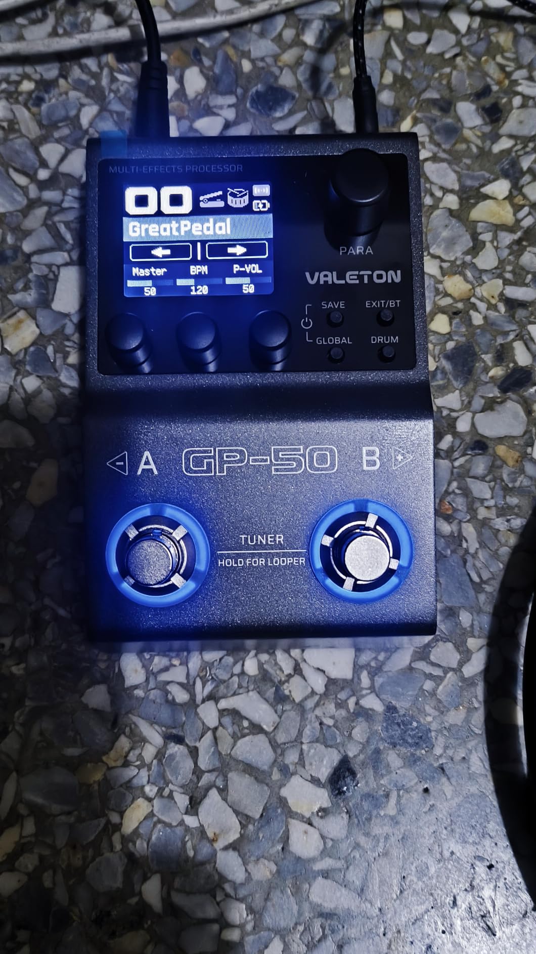 Valeton GP-50 SnapTone Multi-Effects Processor Pedal customer photo 1