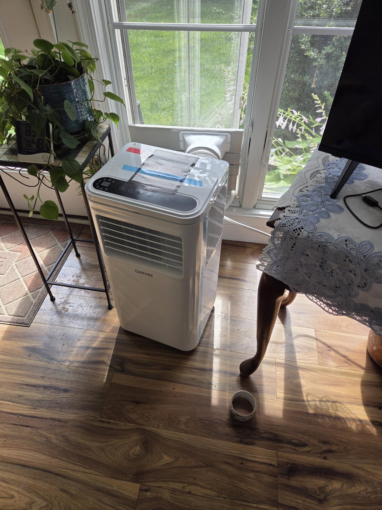 Garvee 8000 BTU Portable Air Conditioners, 3-in-1 Portable AC Unit with Remote Control, Cool, Dehumidifier & Fan Modes for Rooms up to 350 sq.ft, Sleep Mode, 24-Hour Timer & Window Kit customer photo 1