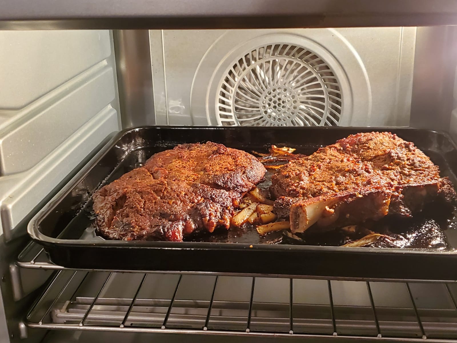 Ninja Double Oven Pro Smart XL, 30.2 Qt, 12-in-1, Stainless Steel, DCT801 customer photo 1